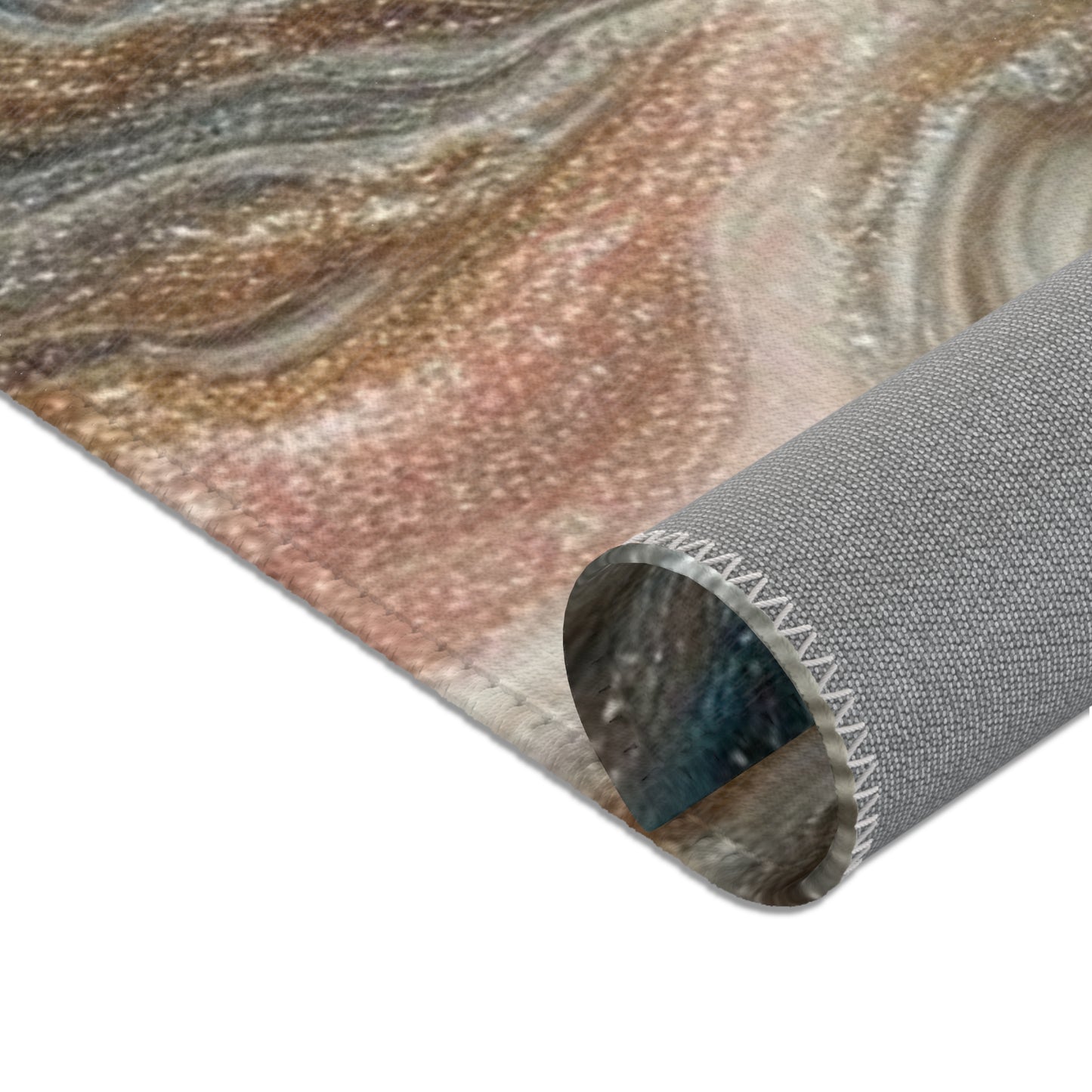 The Edge of the Universe, pearl splashes into the waves of resin art, Heartwarming gift, Gifts for wife Gift for mom Wedding Gift, Area Rugs