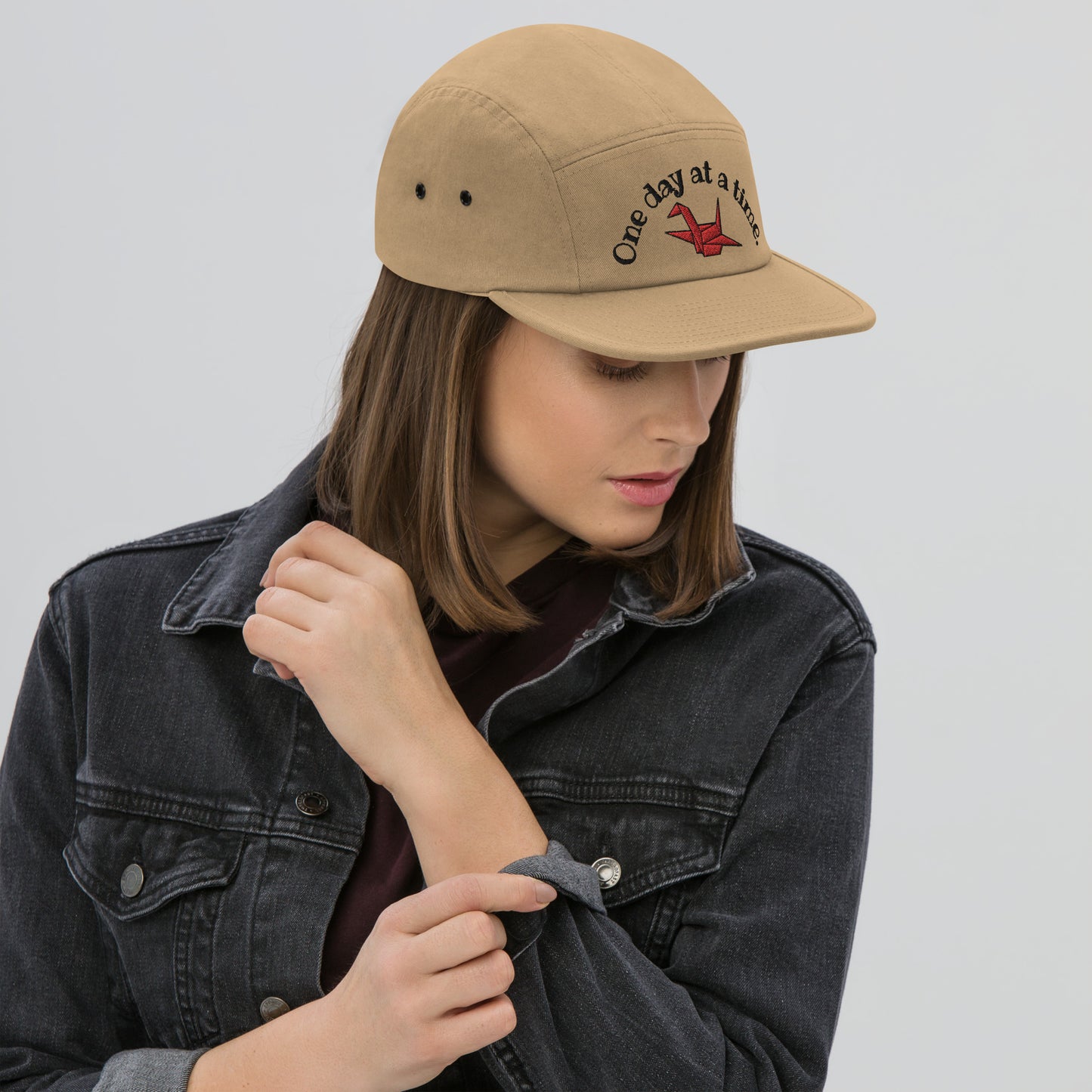 ORIGAMI, Orizuru, Crane Five Panel Cap