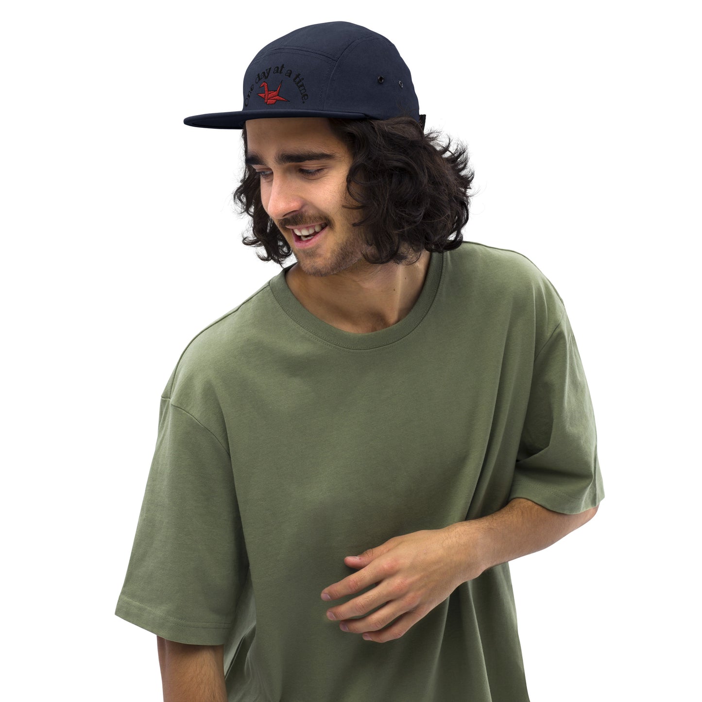 ORIGAMI, Orizuru, Crane Five Panel Cap