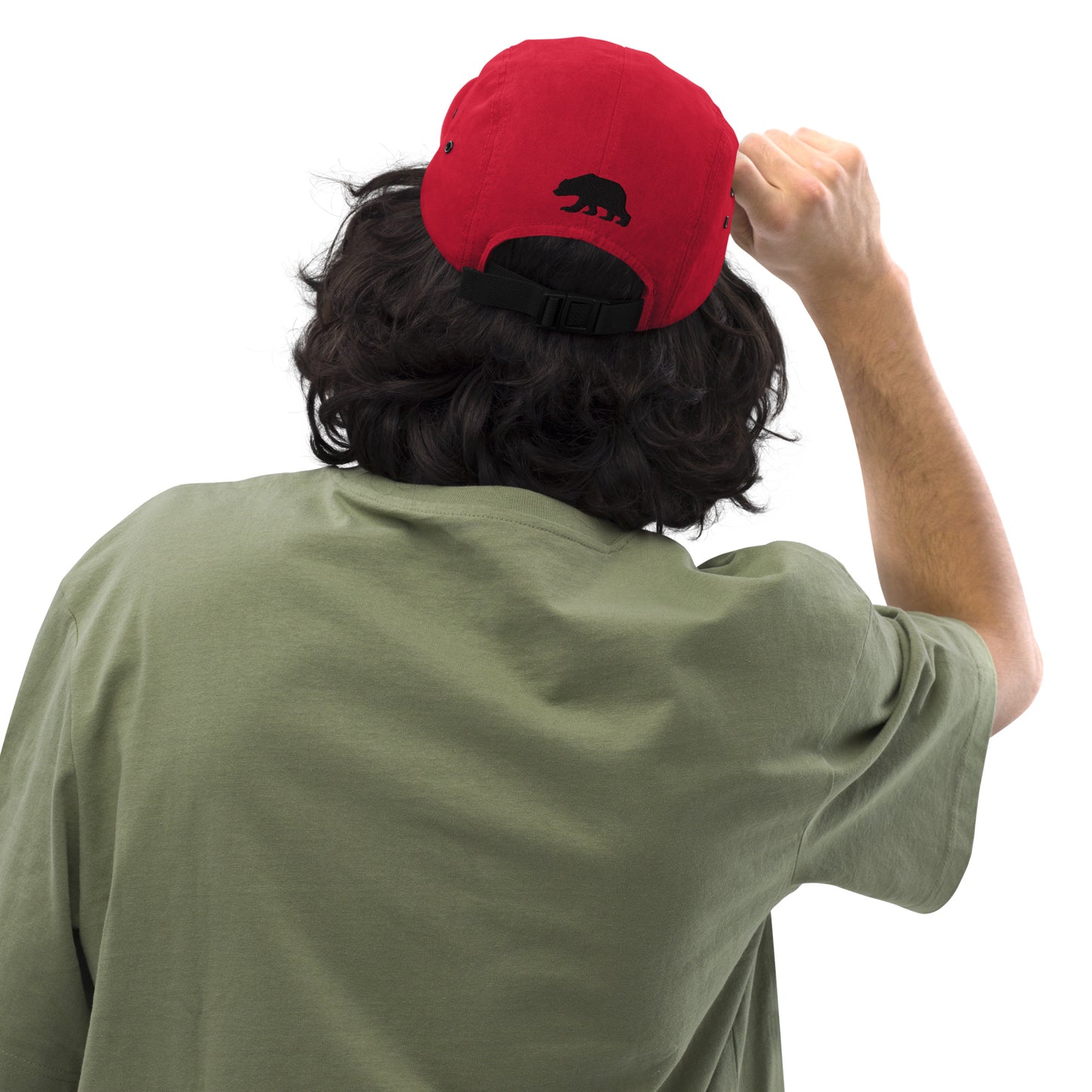 California Grizzly Bear Japanese Katakana Five Panel Cap