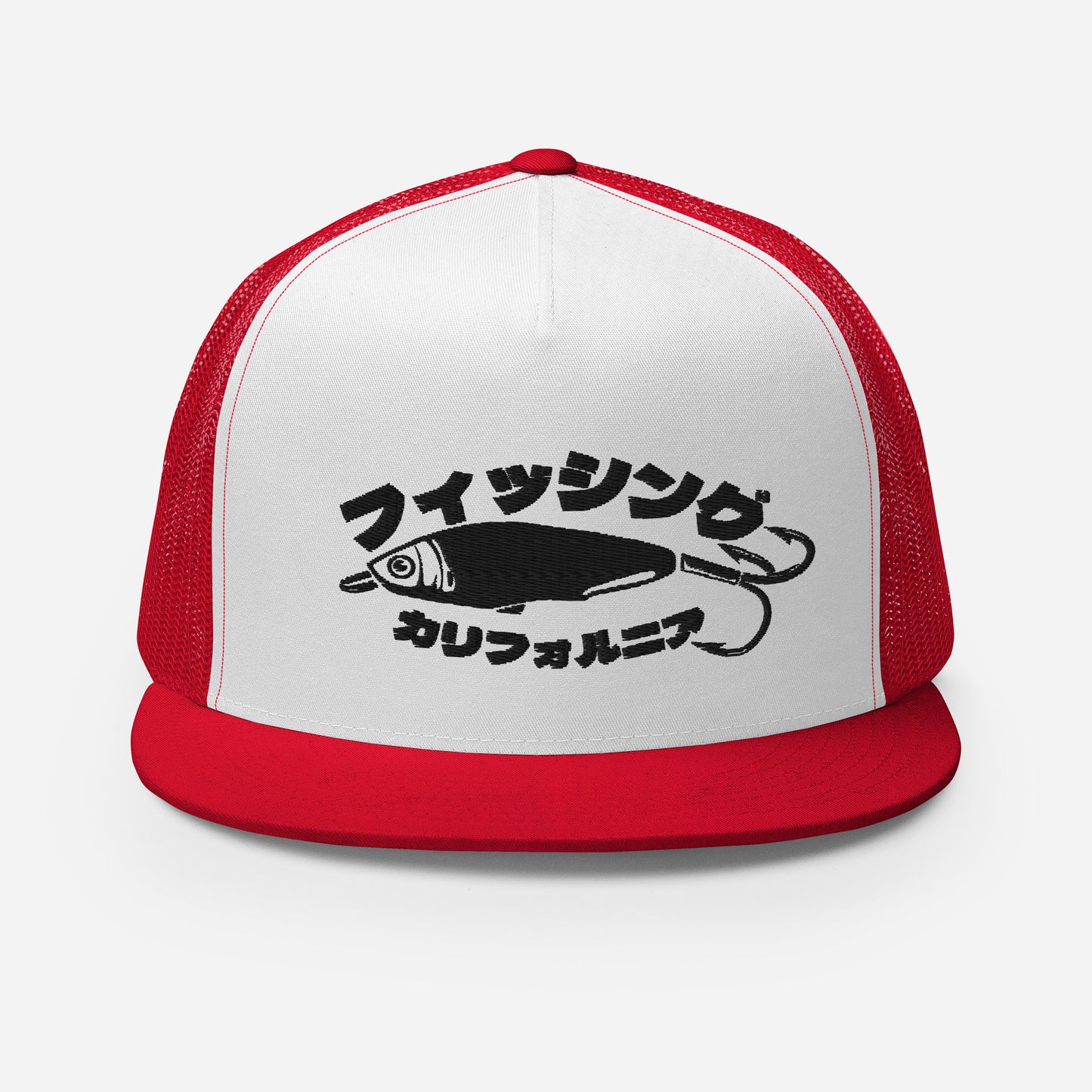 Fishing California, Japanese katakana California Trucker Cap