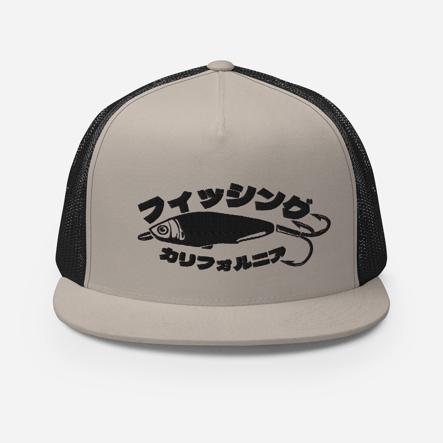 Fishing California, Japanese katakana California Trucker Cap