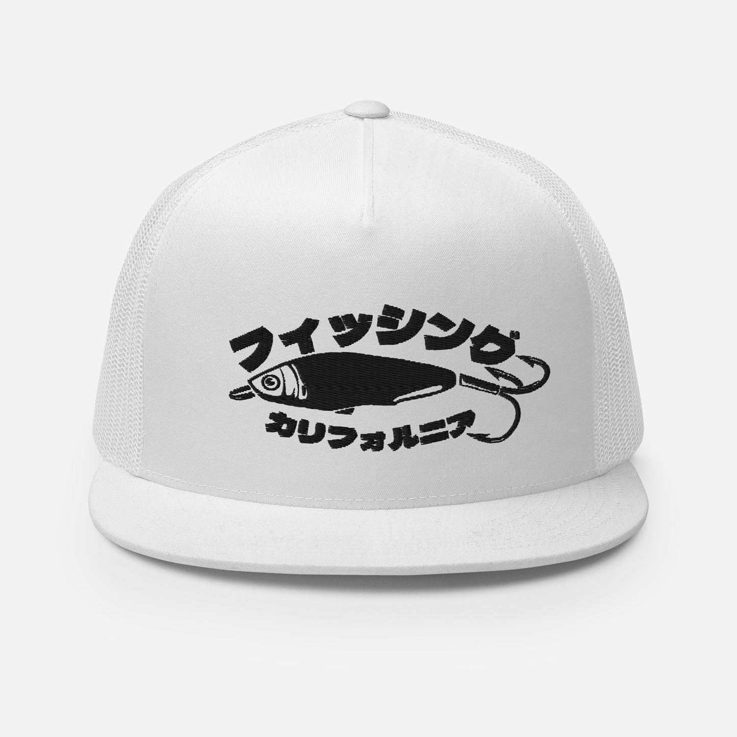 Fishing California, Japanese katakana California Trucker Cap