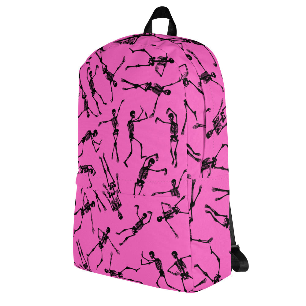Skeleton Pink Backpack