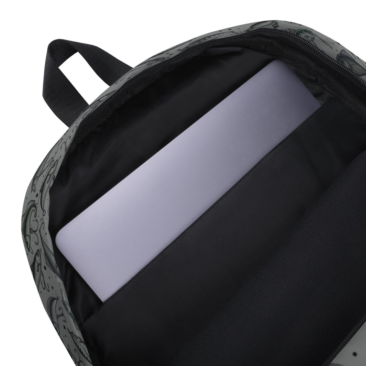 Fishing backpack, Lure, Gift For Him, Gift For Fishing Lover, College Laptop Bag, Travel Backpack Backpack