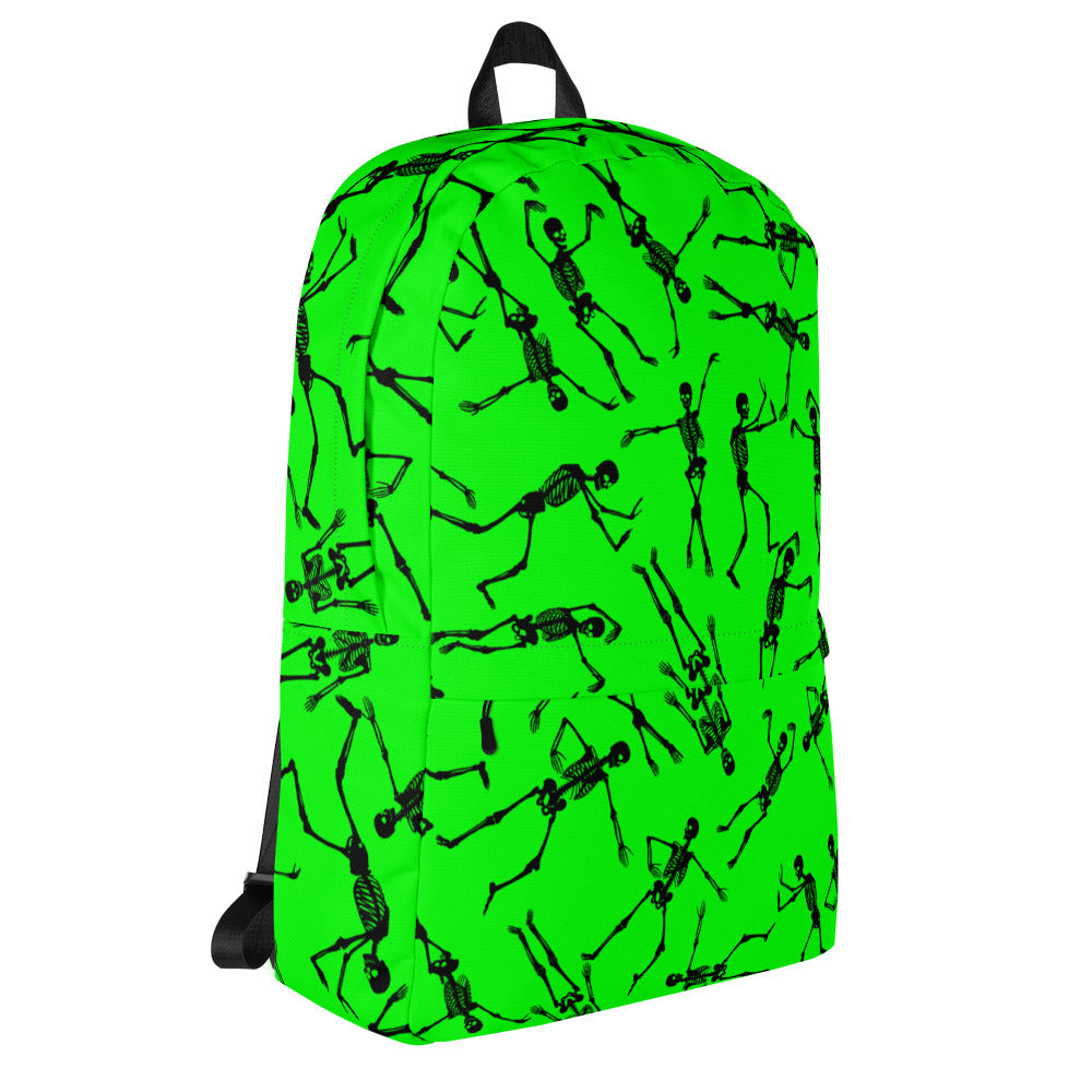 Skeleton green Backpack