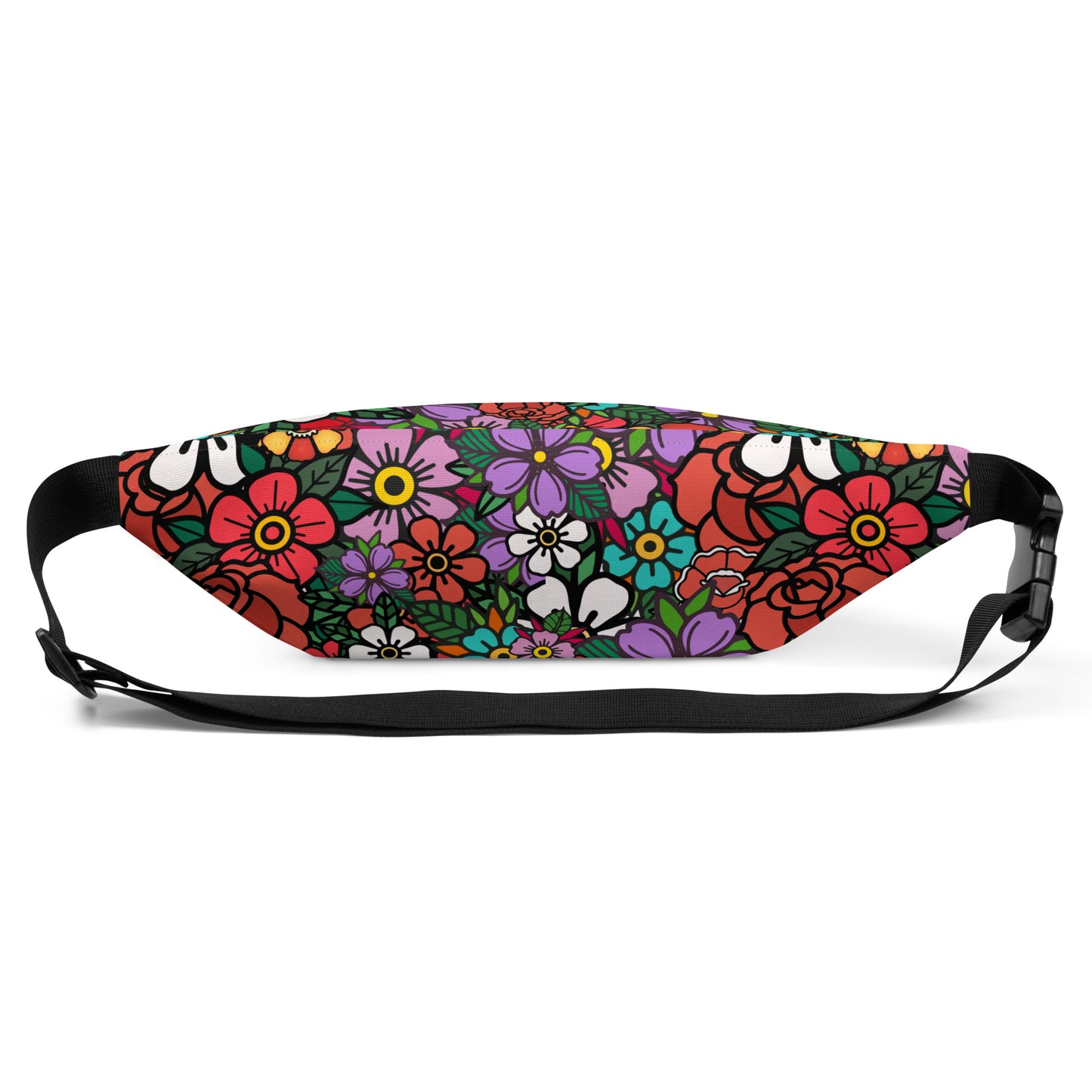 Tattoo Flowers Fanny Pack