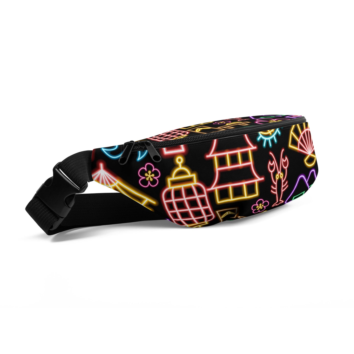 Japanese neon sign Fanny Pack