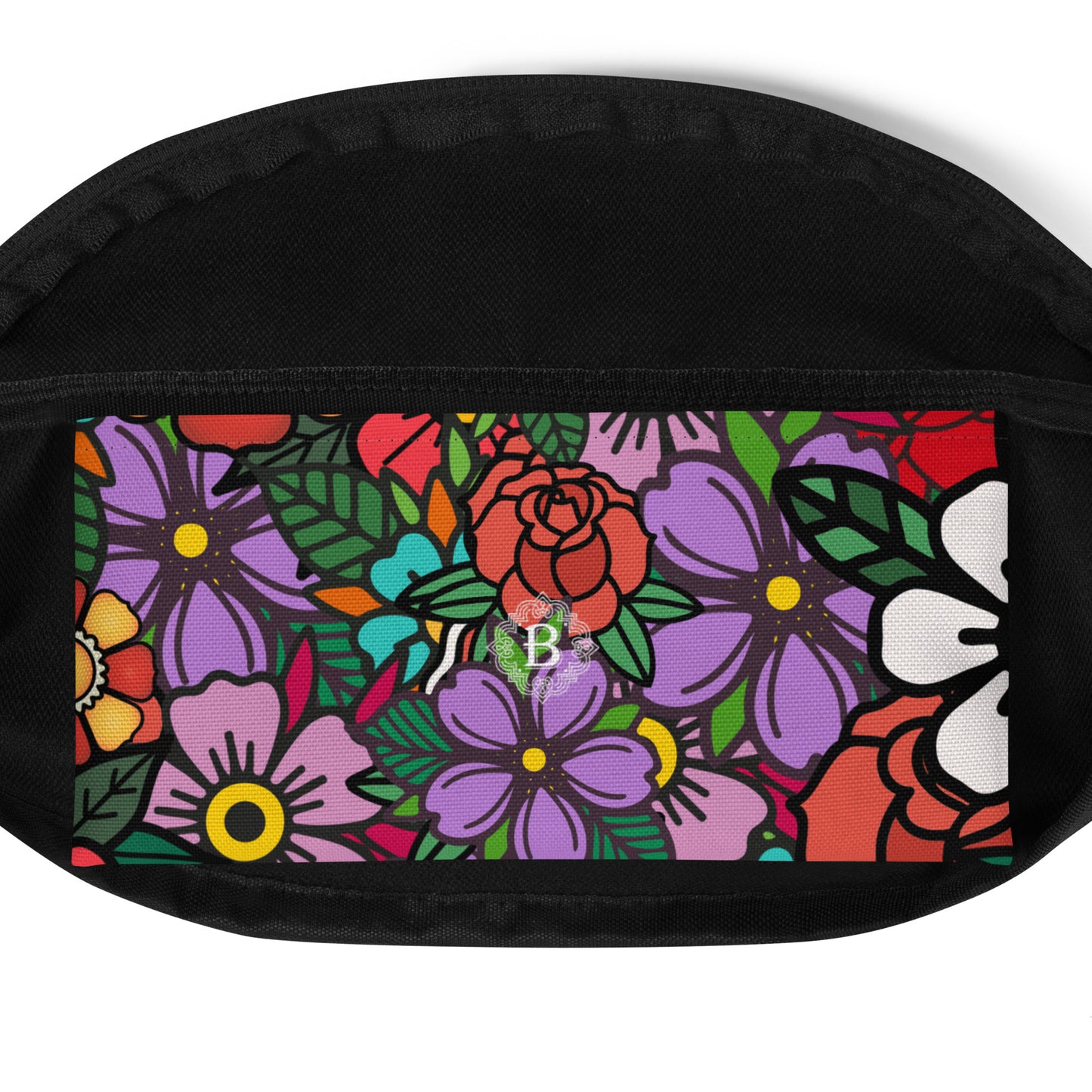 Tattoo Flowers Fanny Pack