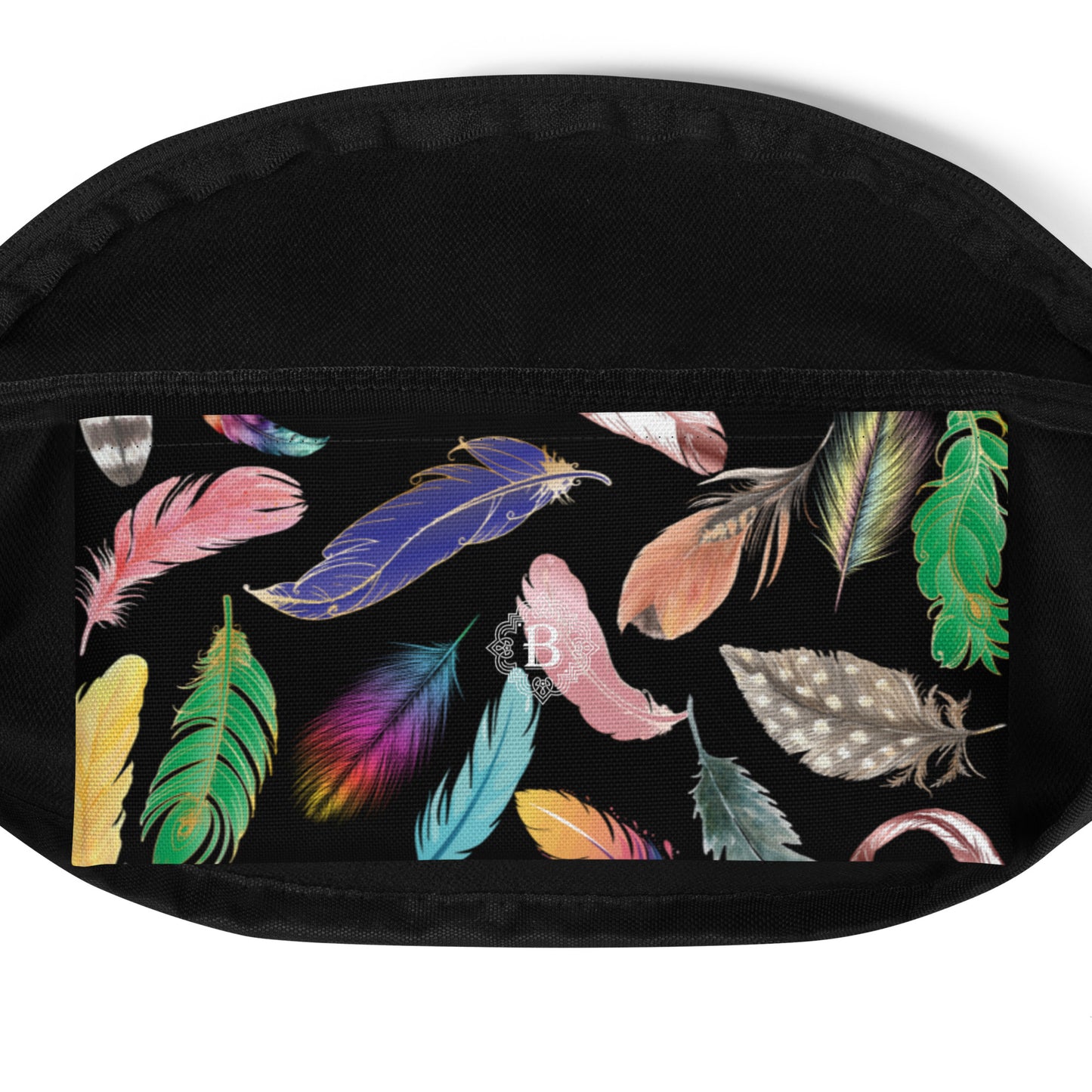 Feather Fanny Pack