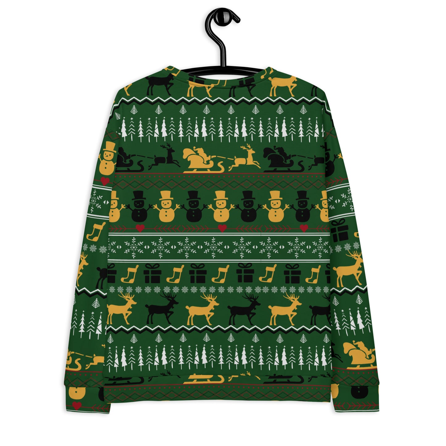 Christmas Green & Yellow Unisex Sweatshirt