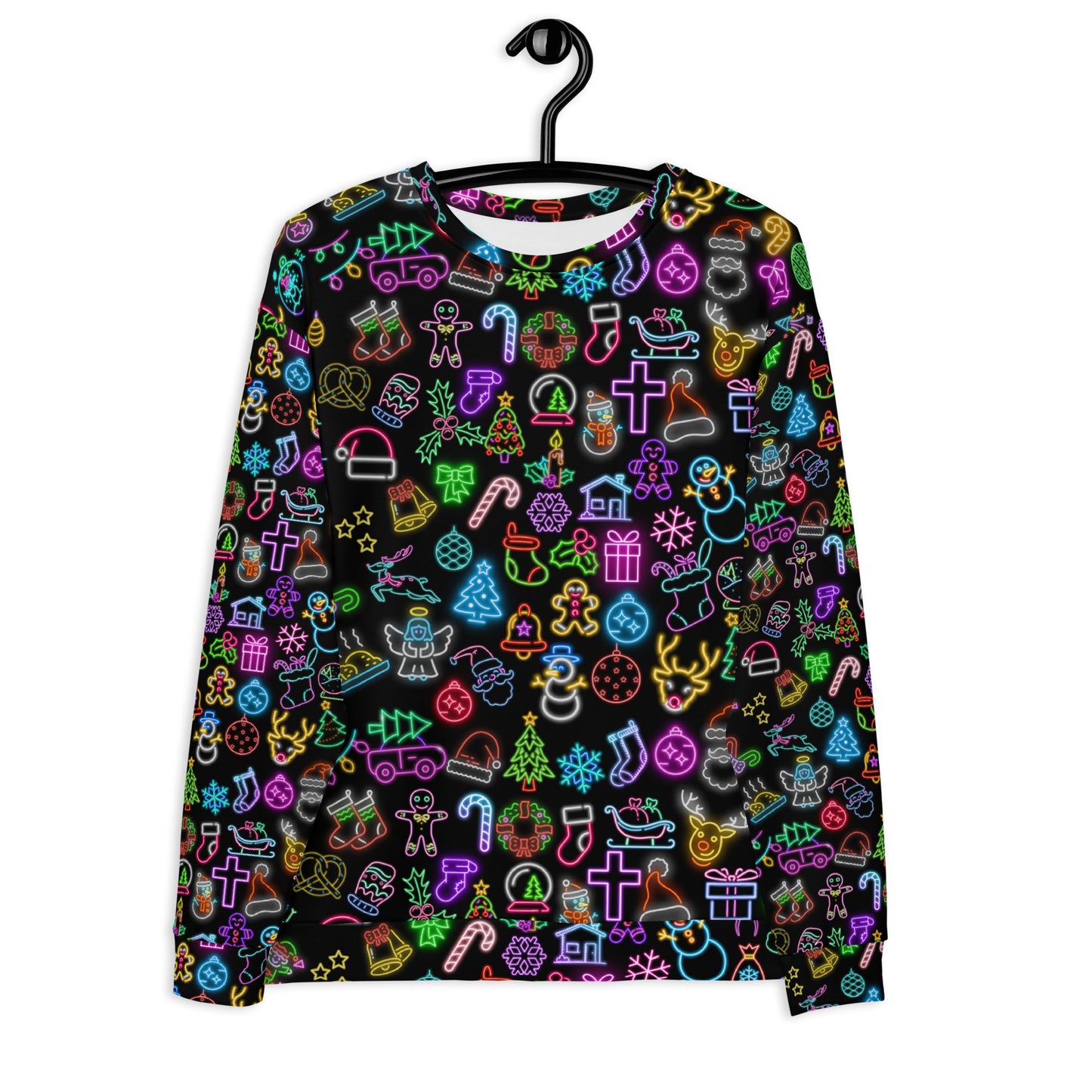Christmas Neon Unisex Sweatshirt