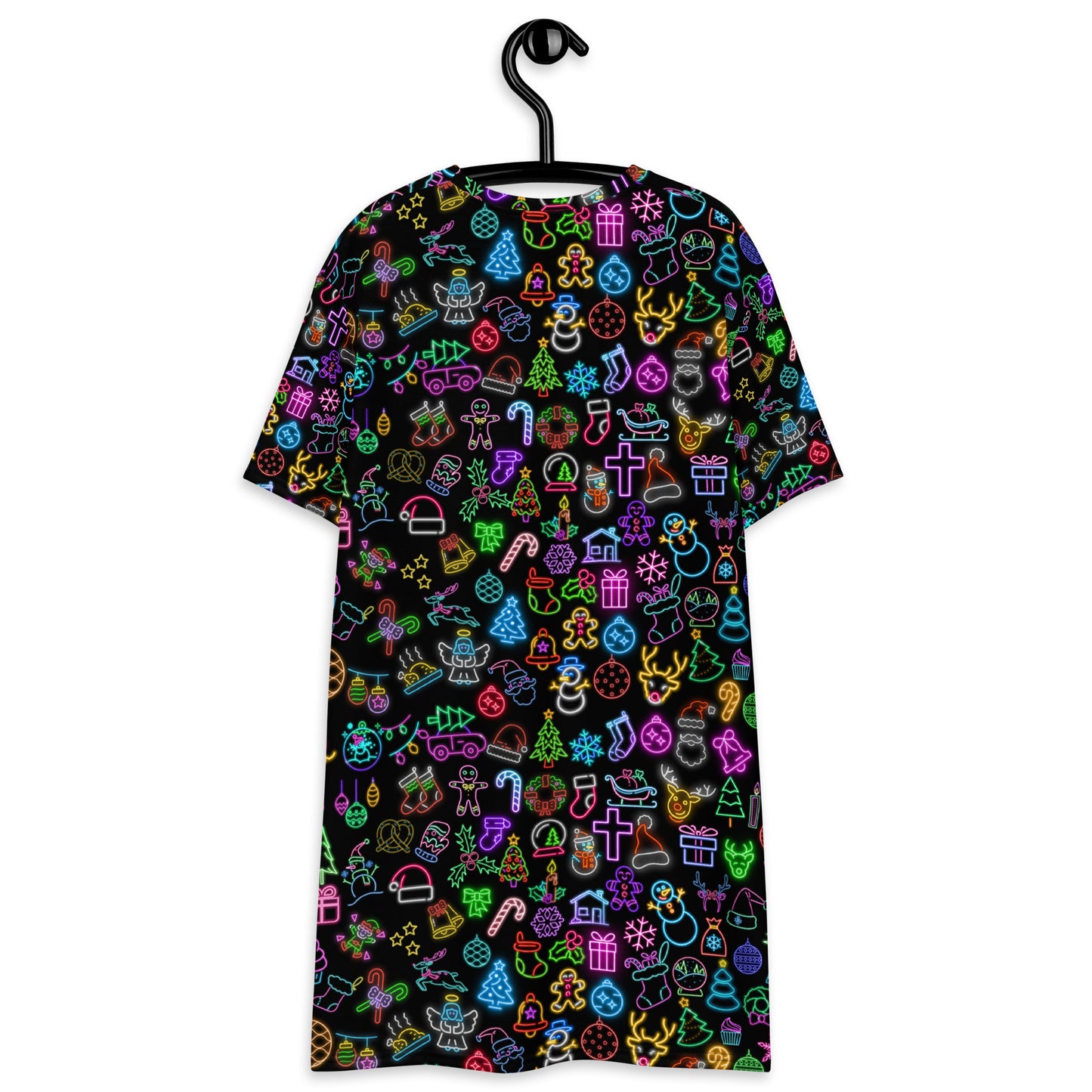 Christmas Neon T-shirt dress