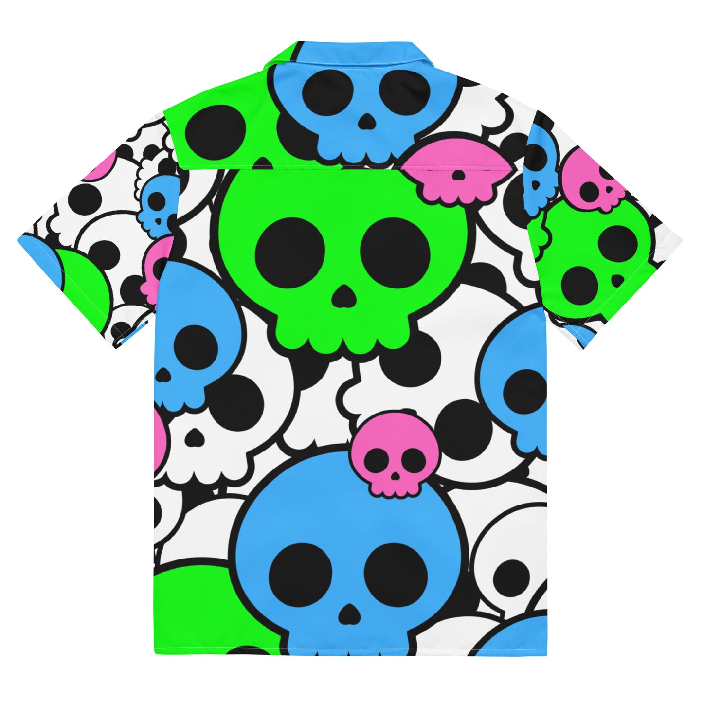 Skull Anime Unisex button shirt