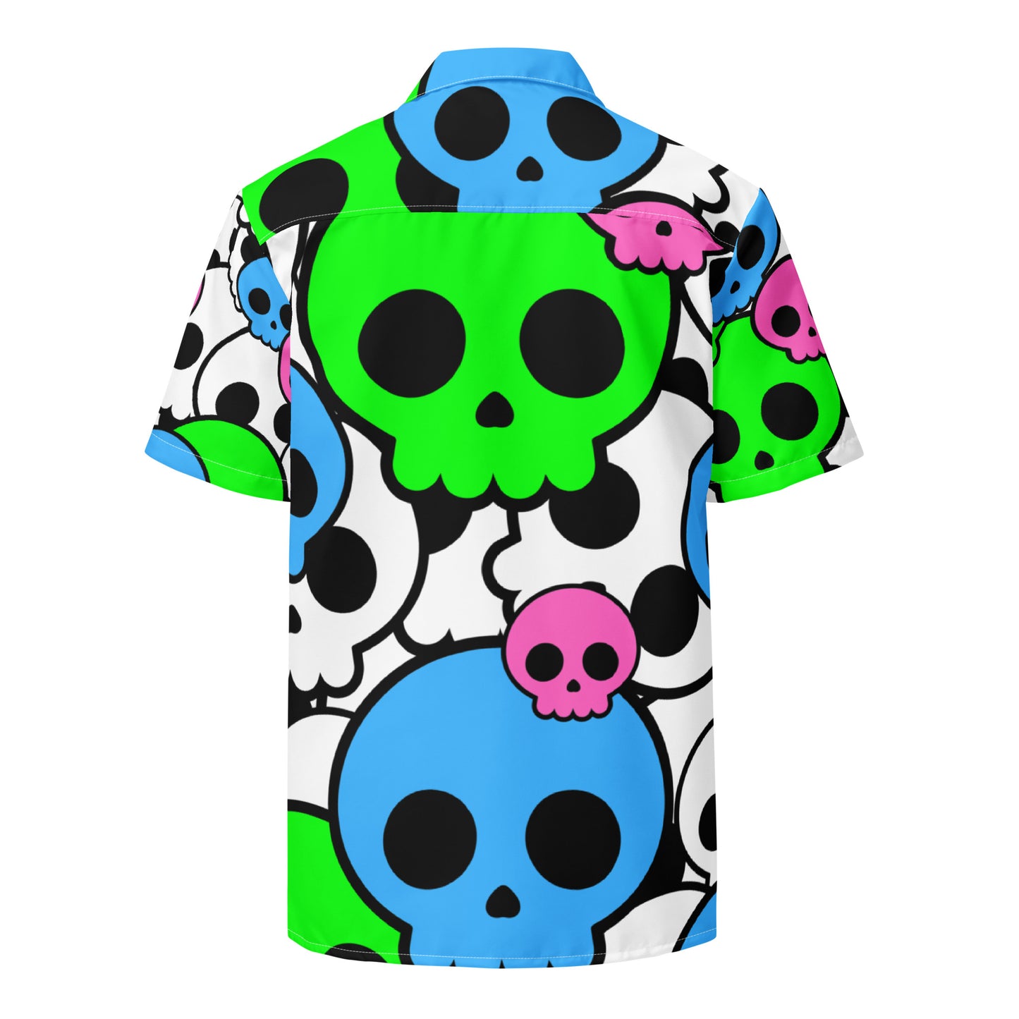 Skull Anime Unisex button shirt