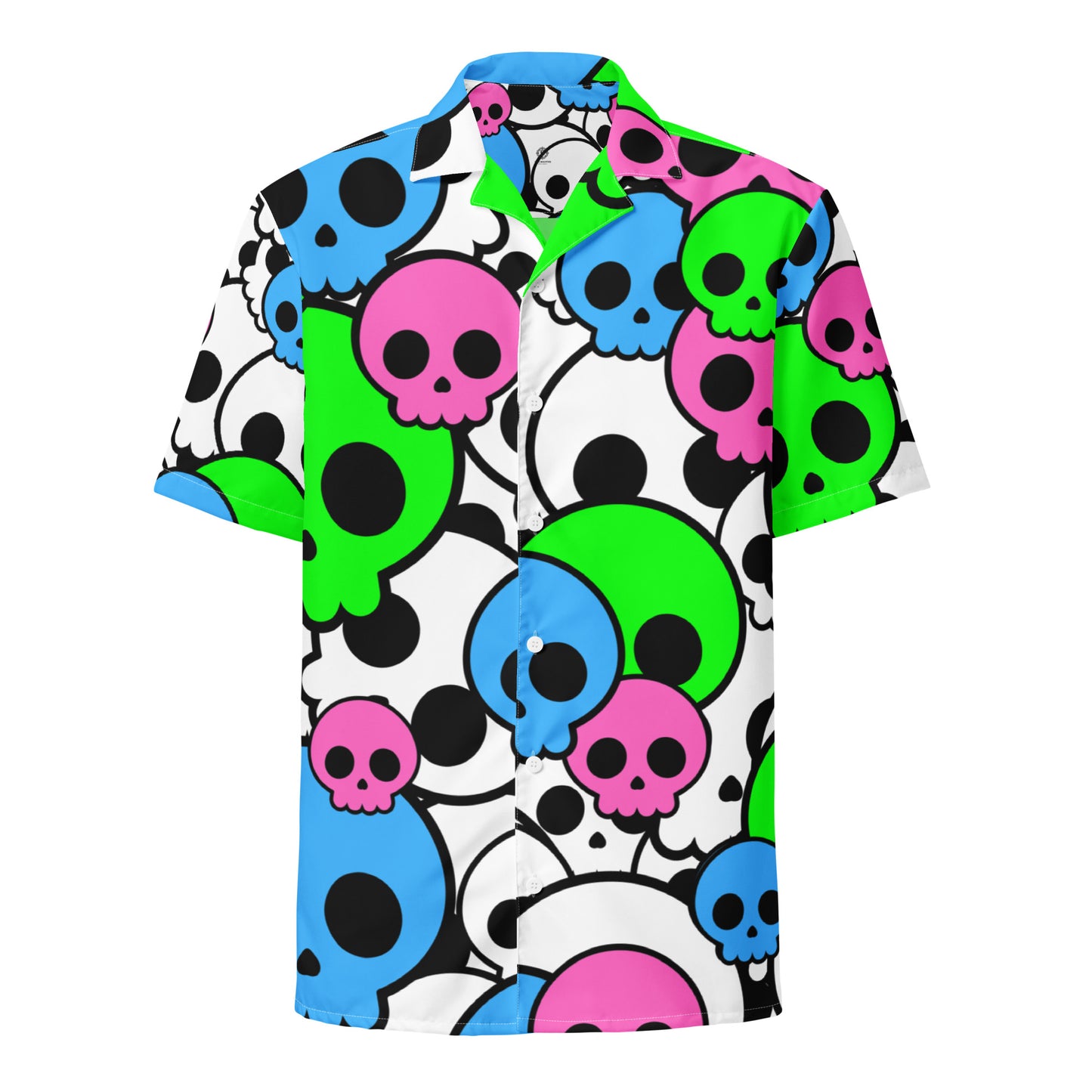 Skull Anime Unisex button shirt