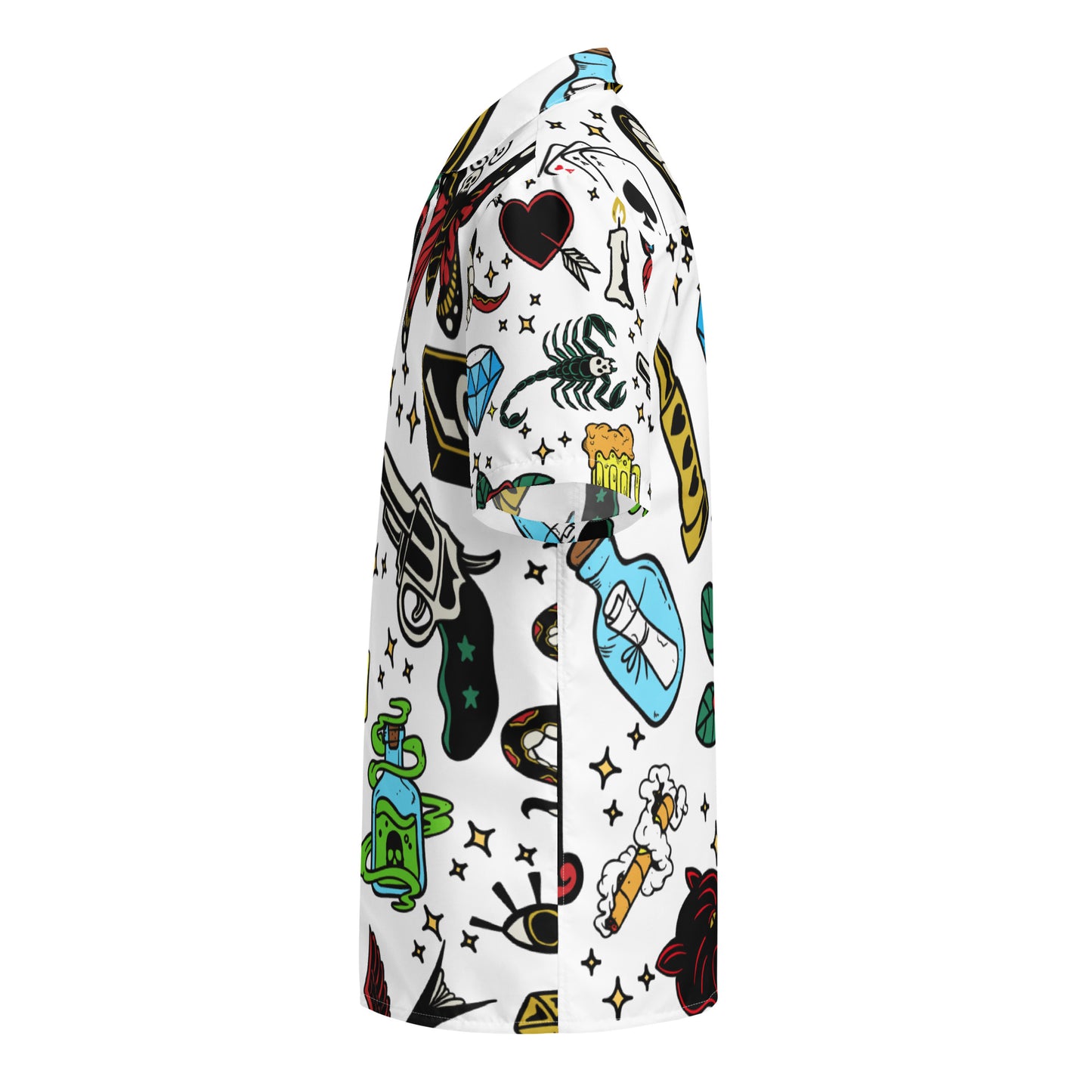 Tattoo Unisex button shirt