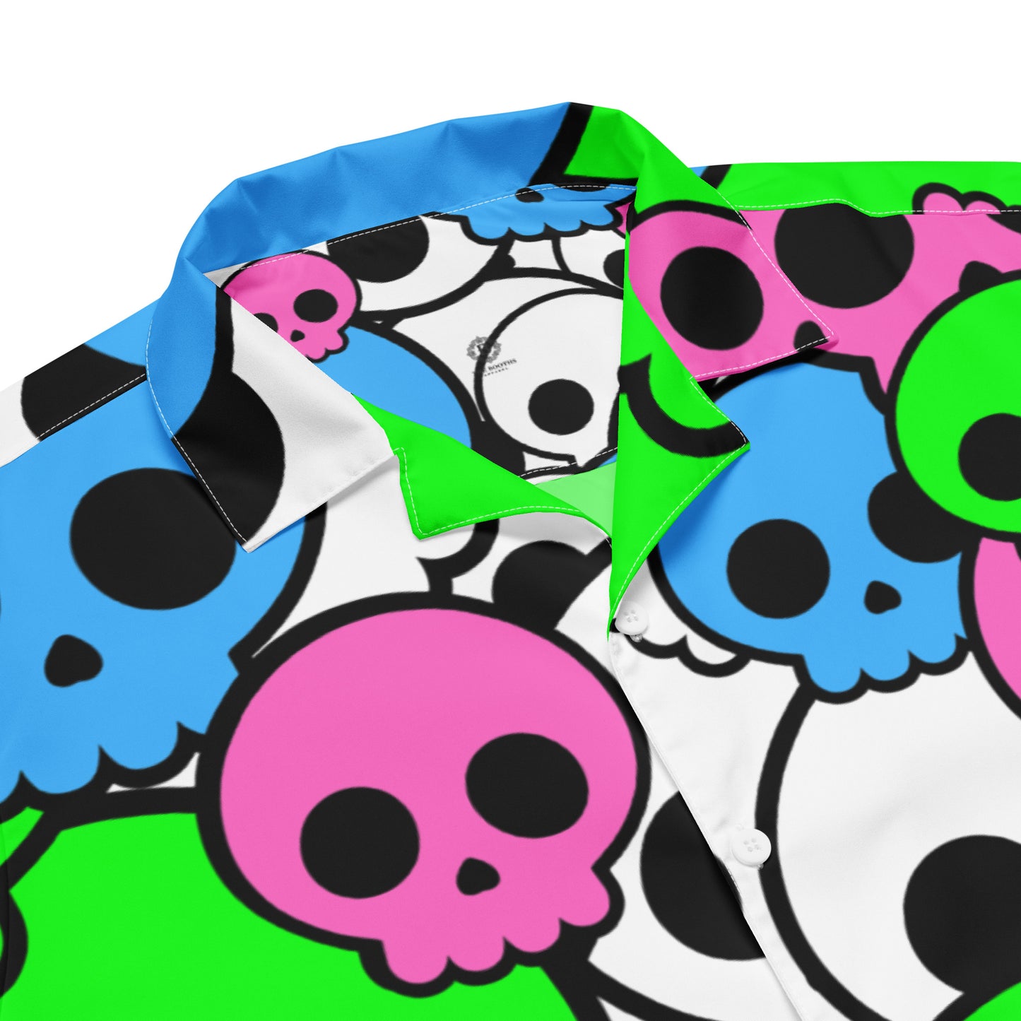 Skull Anime Unisex button shirt