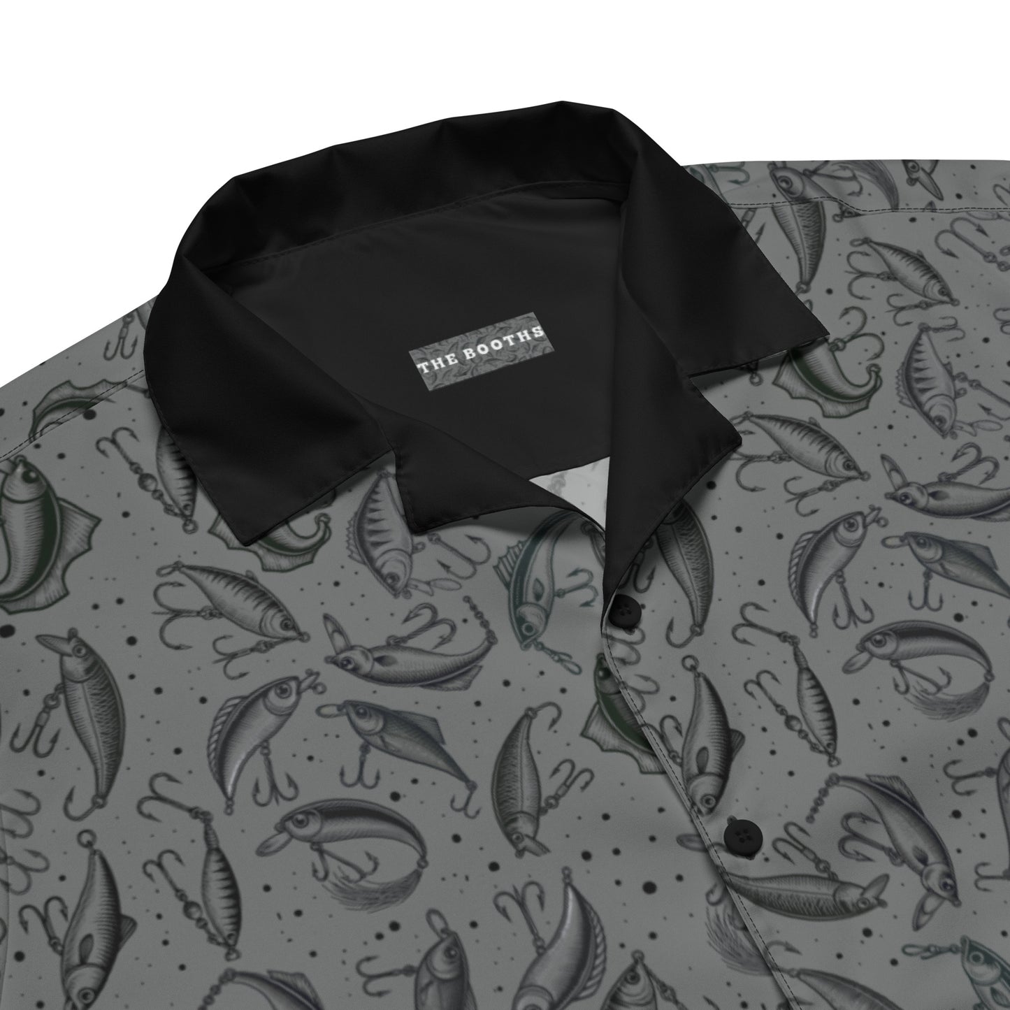 Fishing Lure, Love Fishing, Kawaii Fishing, Unisex button shirt