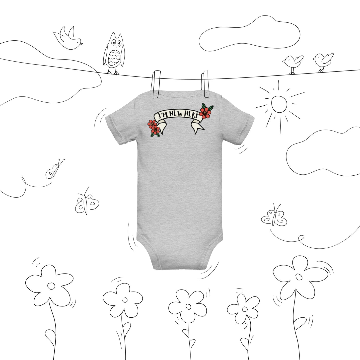 Best Gift Ever, Baby short sleeve bodysuit, Christmas Gift,