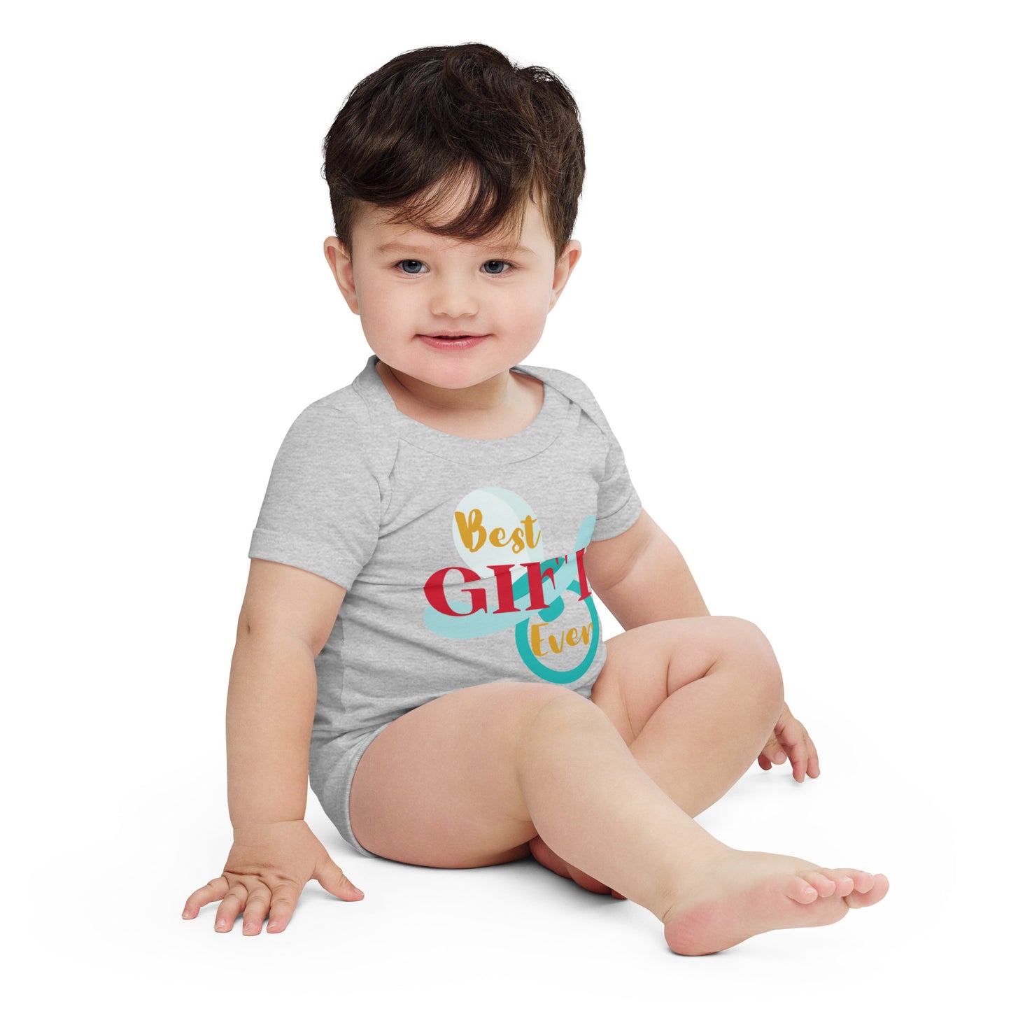 Best Gift Ever Baby short sleeve Bodysuit Dummy