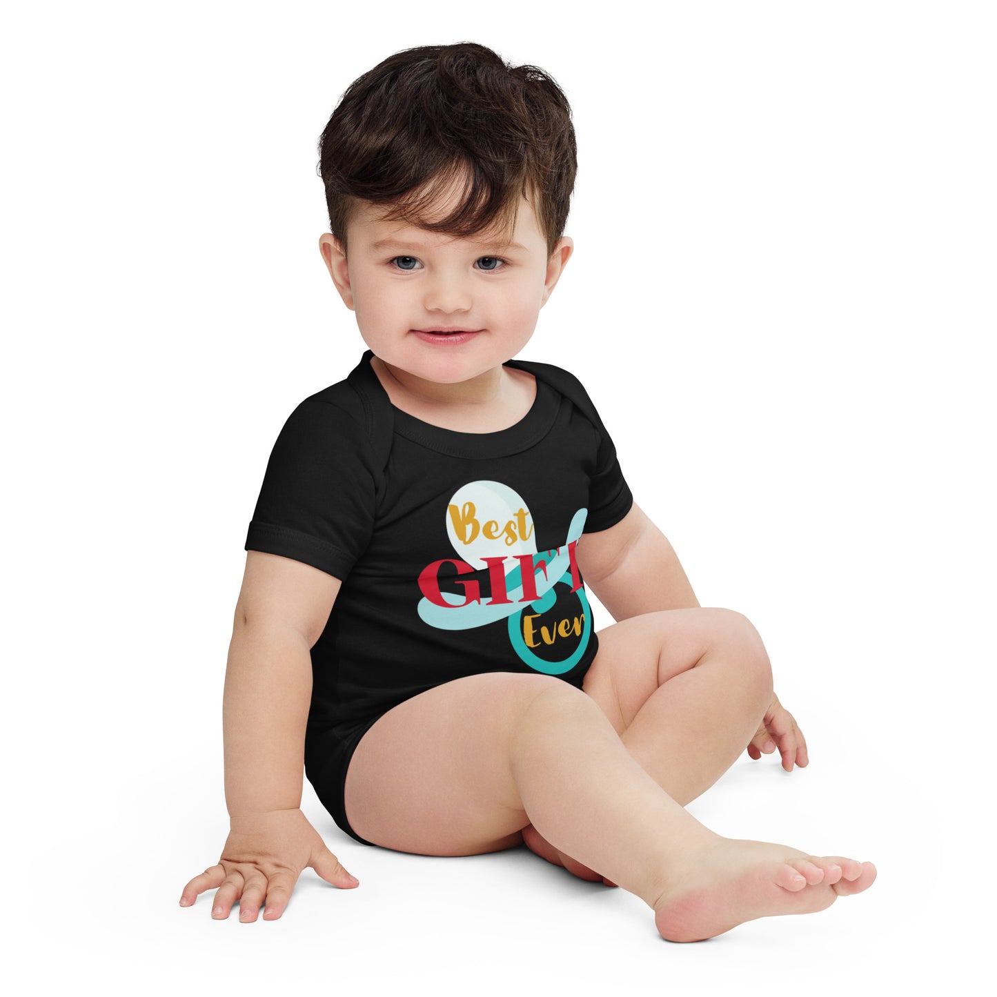 Best Gift Ever Baby short sleeve Bodysuit Dummy