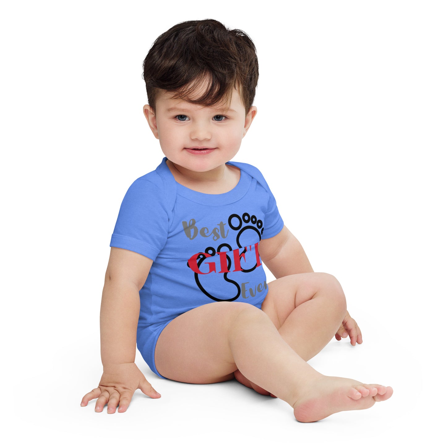Best Gift Ever Baby Foot Baby short sleeve bodysuit