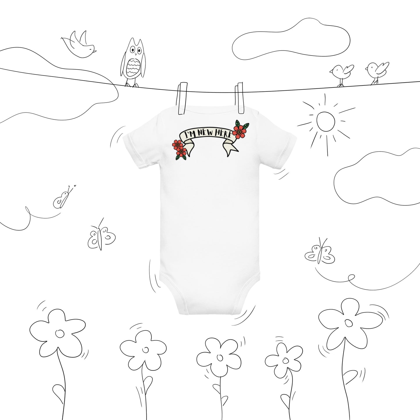 Best Gift Ever, Baby short sleeve bodysuit, Christmas Gift,