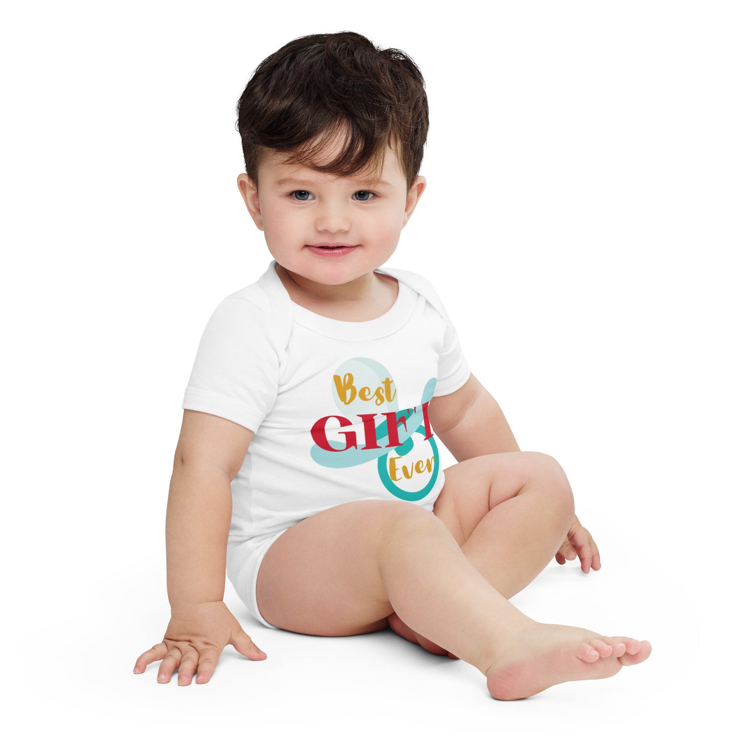 Best Gift Ever Baby short sleeve Bodysuit Dummy