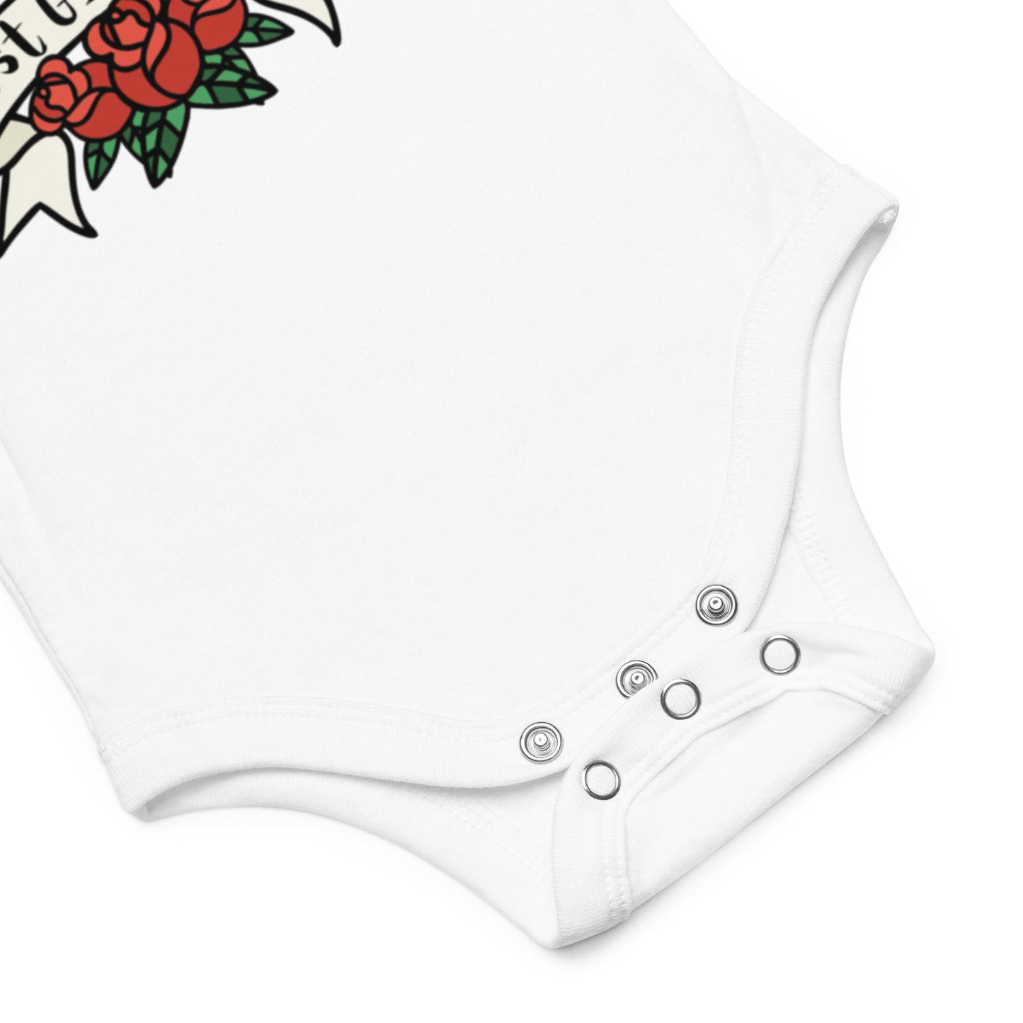 Best Gift Ever, Butterfly Tattoo, Baby short sleeve bodysuit