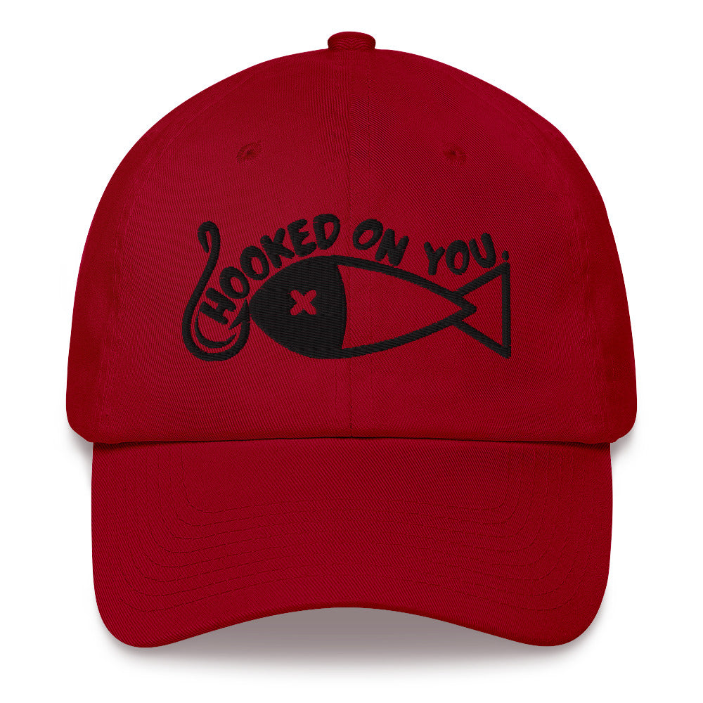 Hooked on you, Dad hat