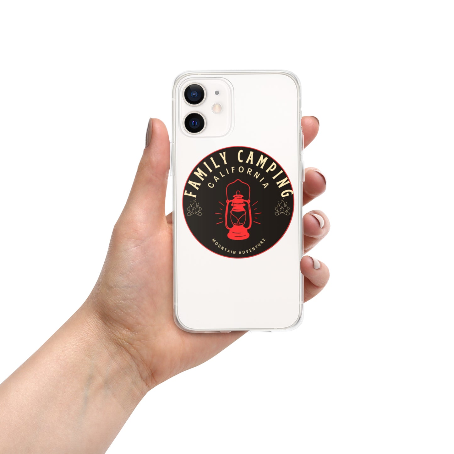 Camping Clear Case for iPhone®