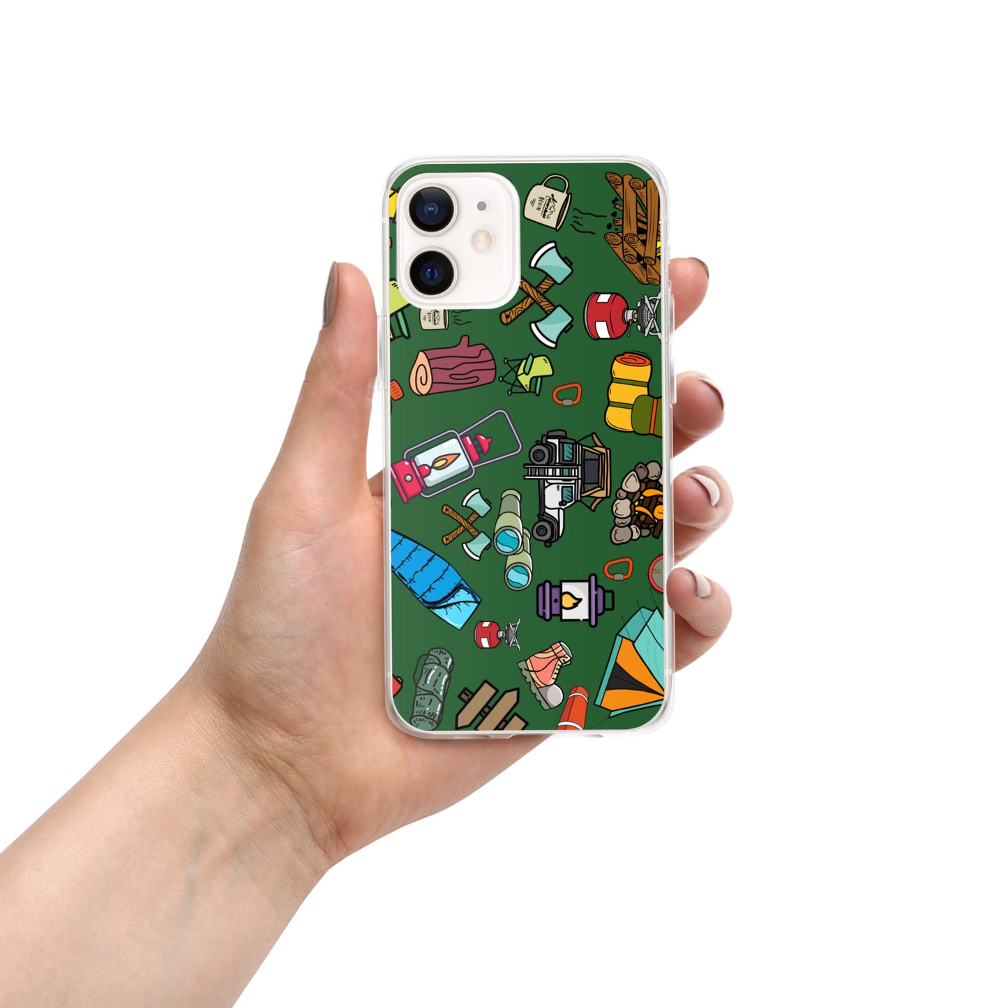 Camping Clear Case for iPhone®
