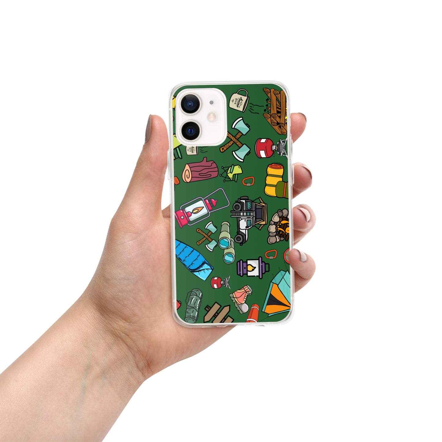 Camping Clear Case for iPhone®
