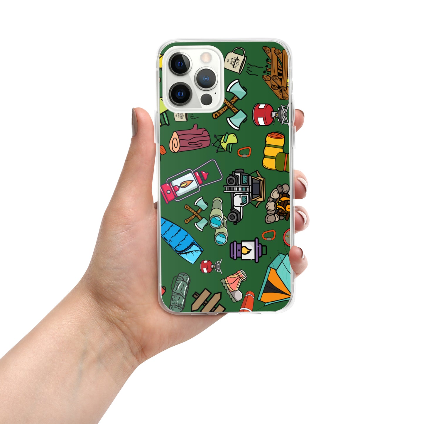Camping Clear Case for iPhone®