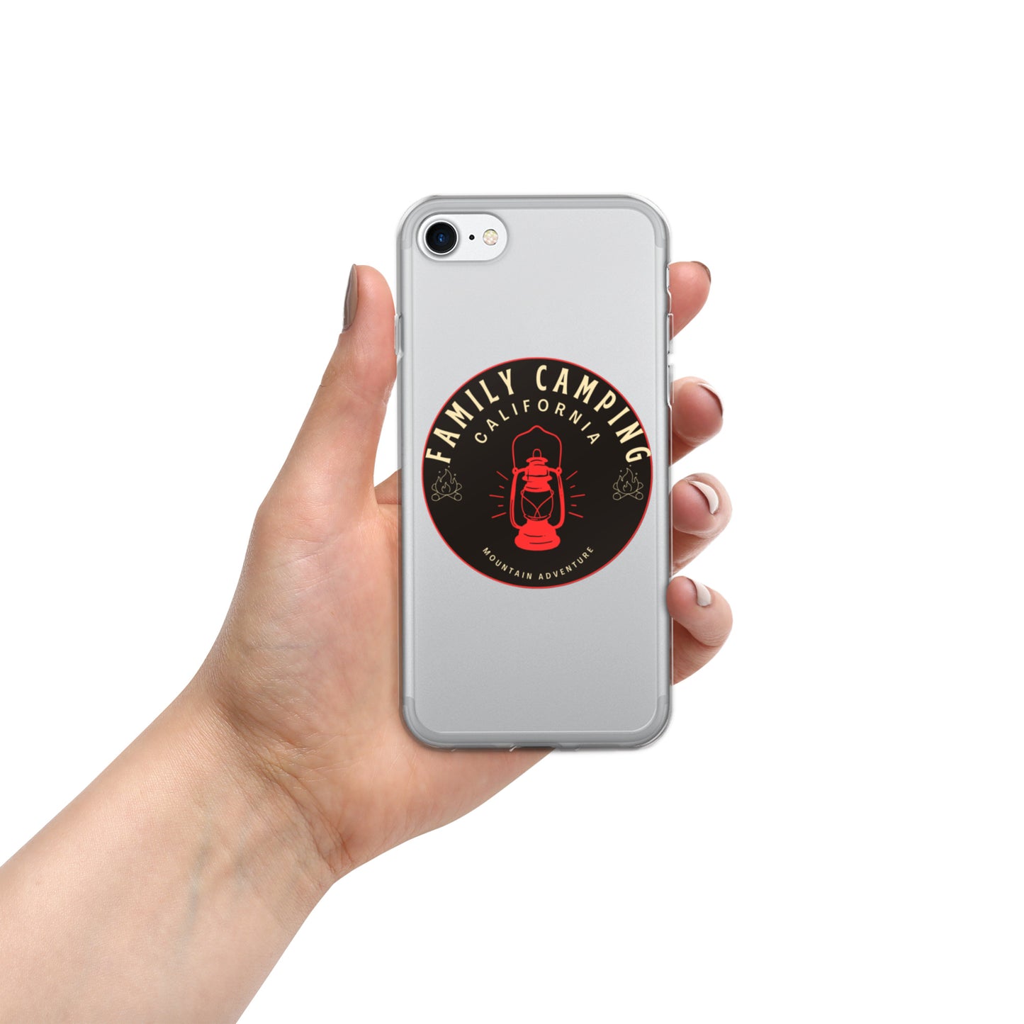 Camping Clear Case for iPhone®