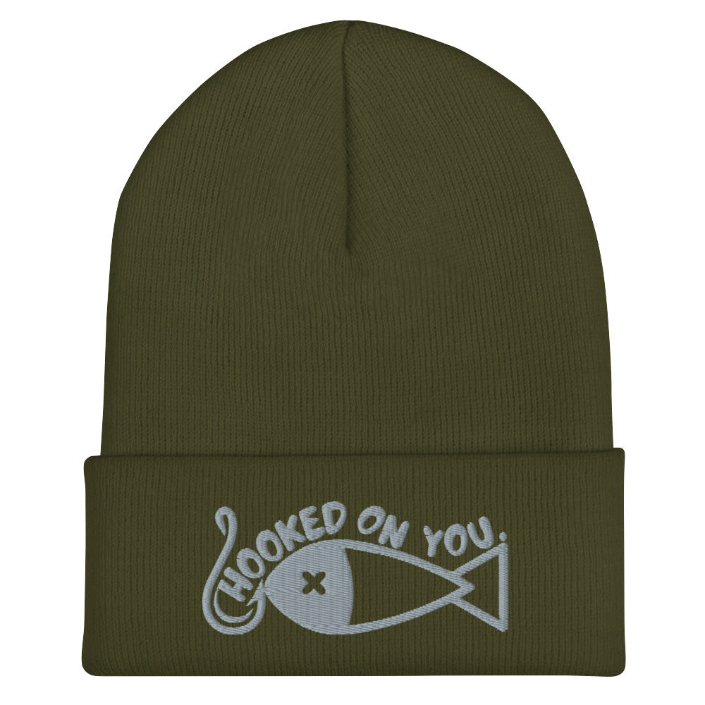 Fishing California, Hooked on you Cuffed Beanie