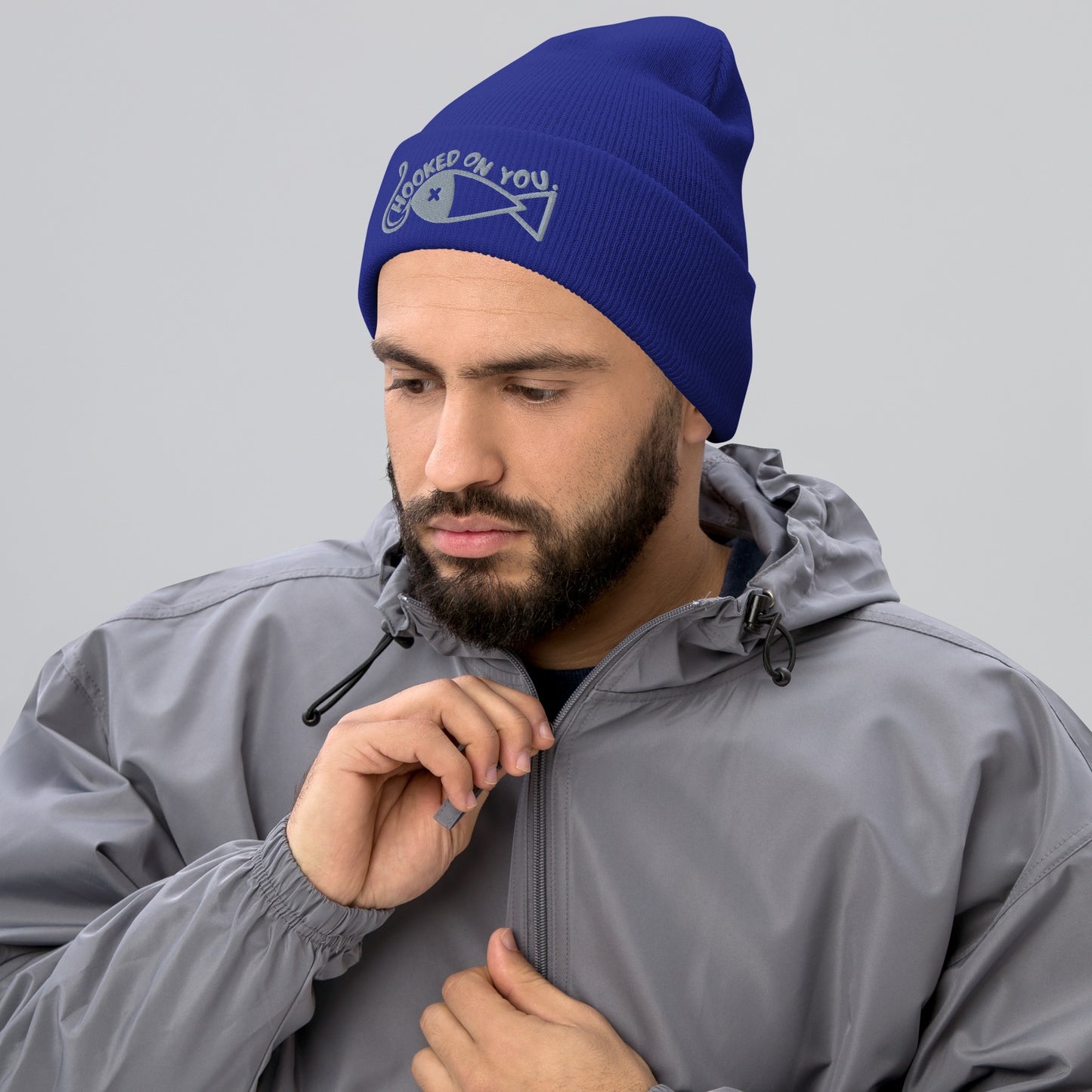 Fishing California, Hooked on you Cuffed Beanie