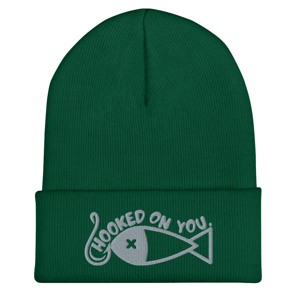 Fishing California, Hooked on you Cuffed Beanie