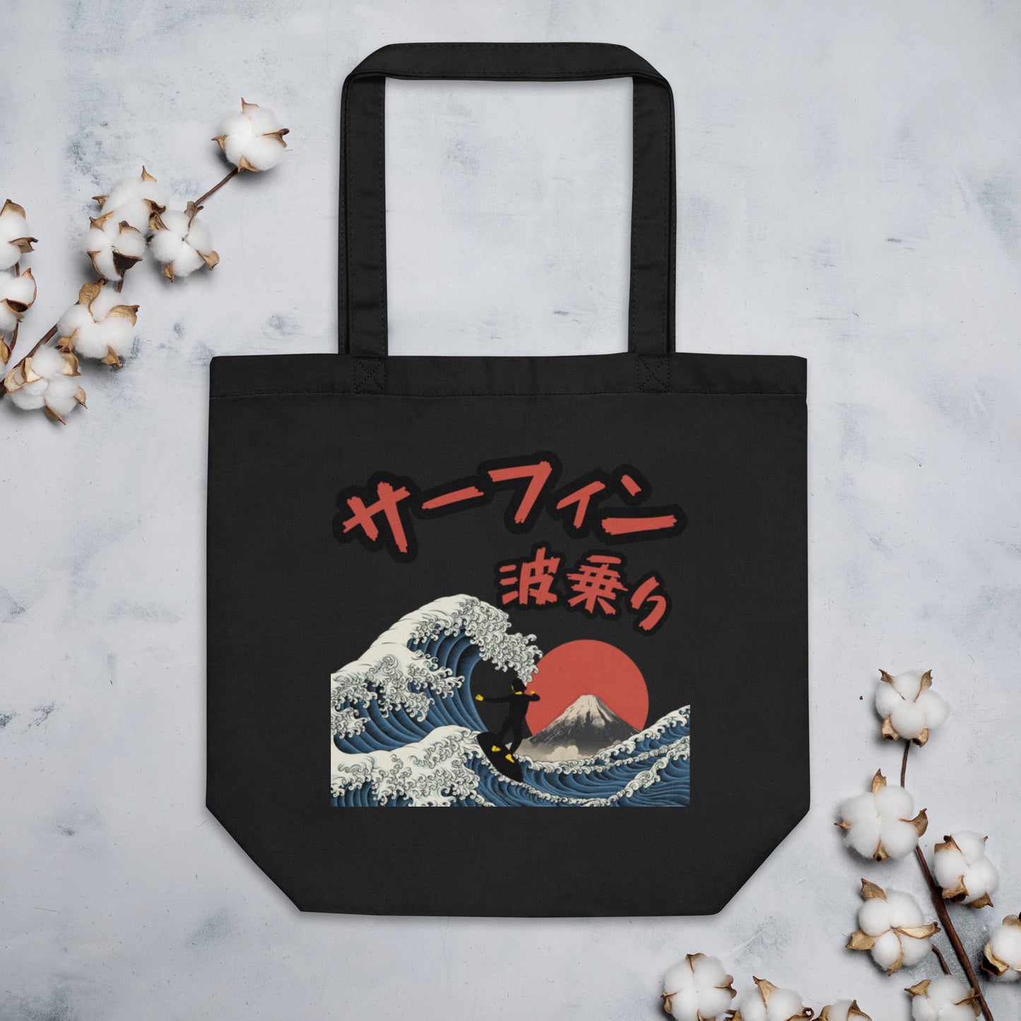 Surfing, Naminori, Eco Tote Bag