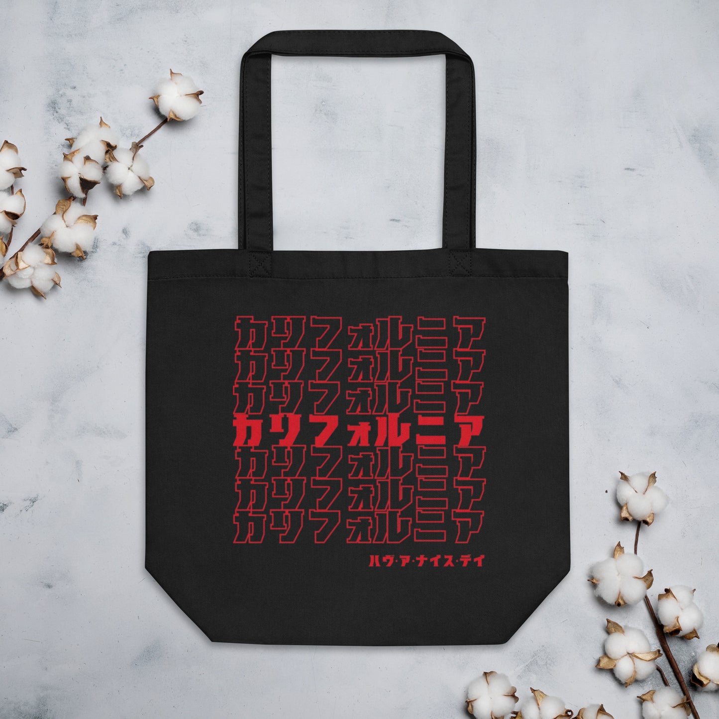 California, Japanese, Katakana, Nihongo, Have a good day Eco Tote Bag