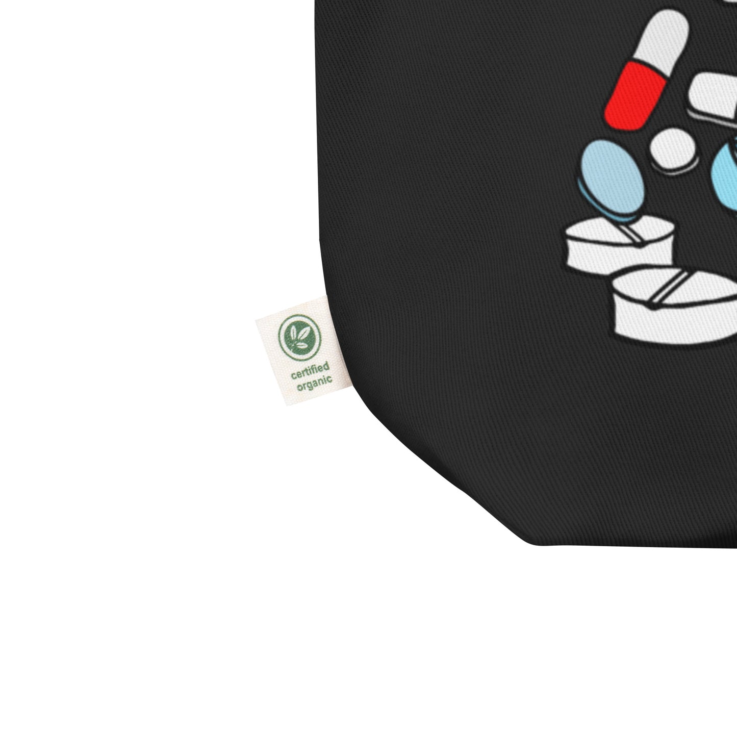 Being positive is the best medicine you can take. Eco Tote Bag
