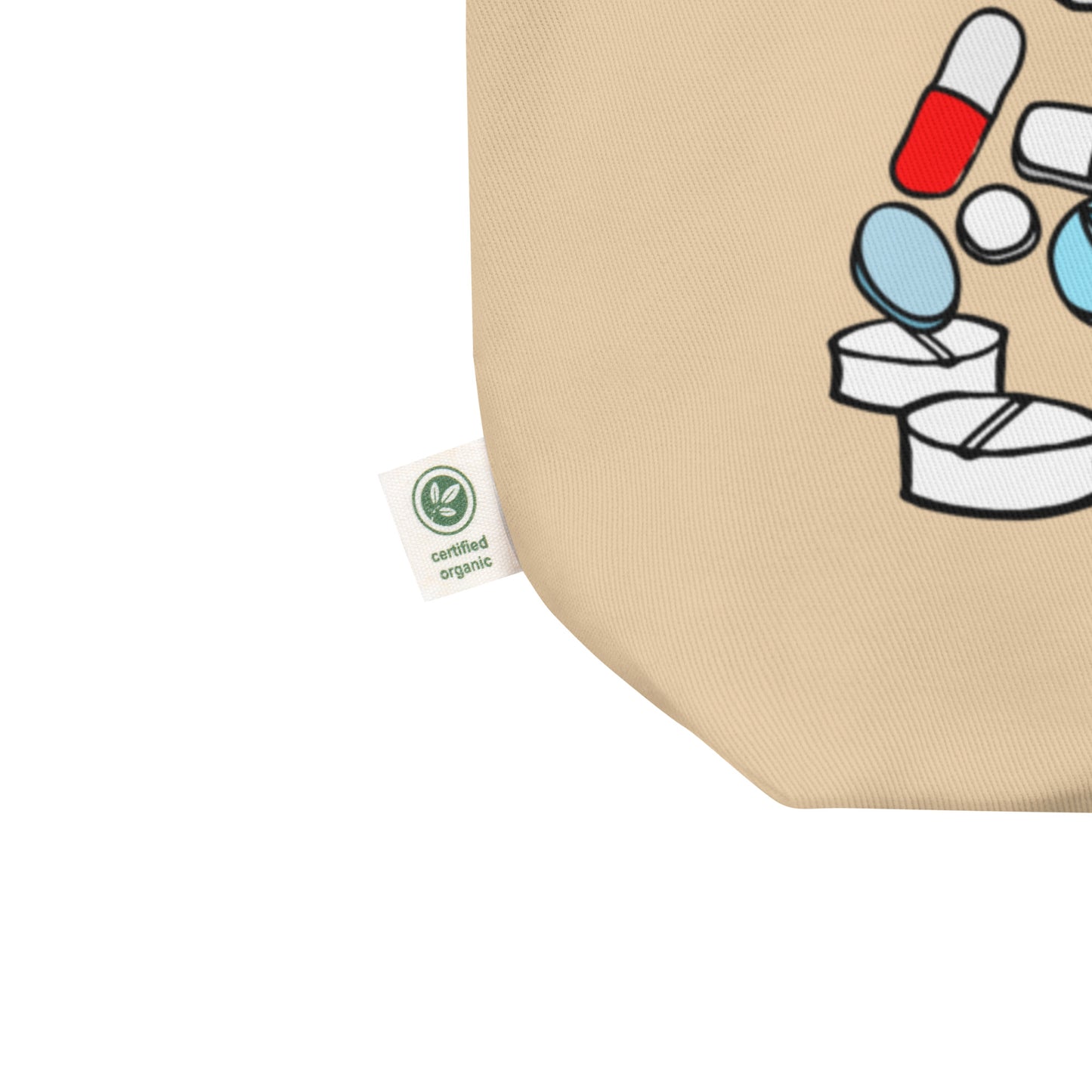 Being positive is the best medicine you can take. Eco Tote Bag