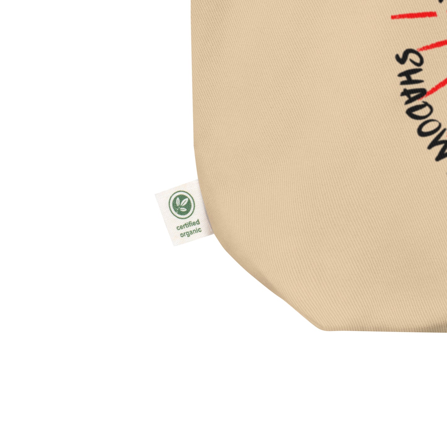 Keep your face always toward the sunshine, and shadows will fall behind you. Eco Tote Bag