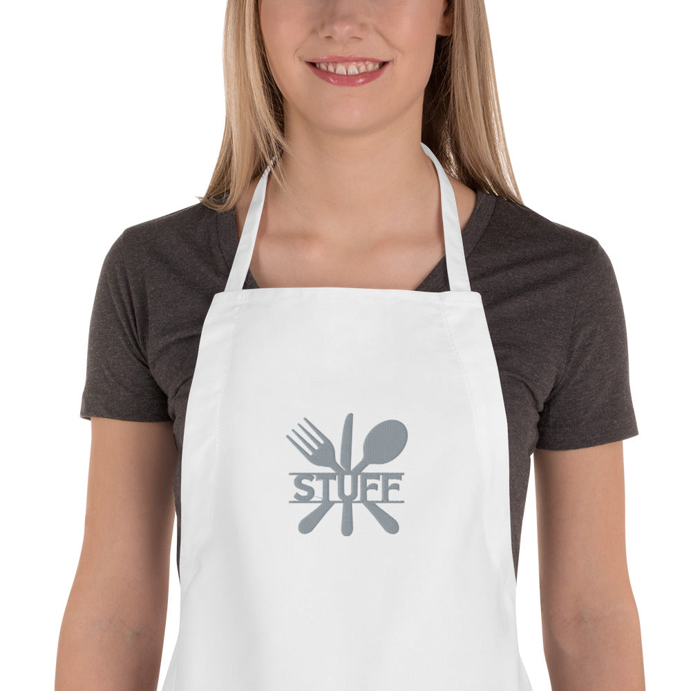 Chef Stuff Apron, Food Worker, Kitchen Apron, Restaurant Apron