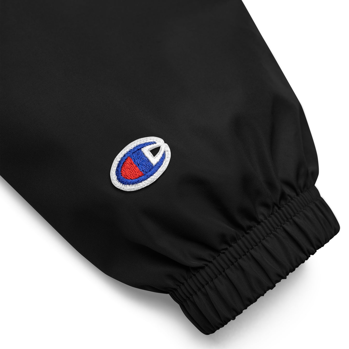 California, Grizzly Bear, Japanese, Katakana, Embroidered Champion Packable Jacket