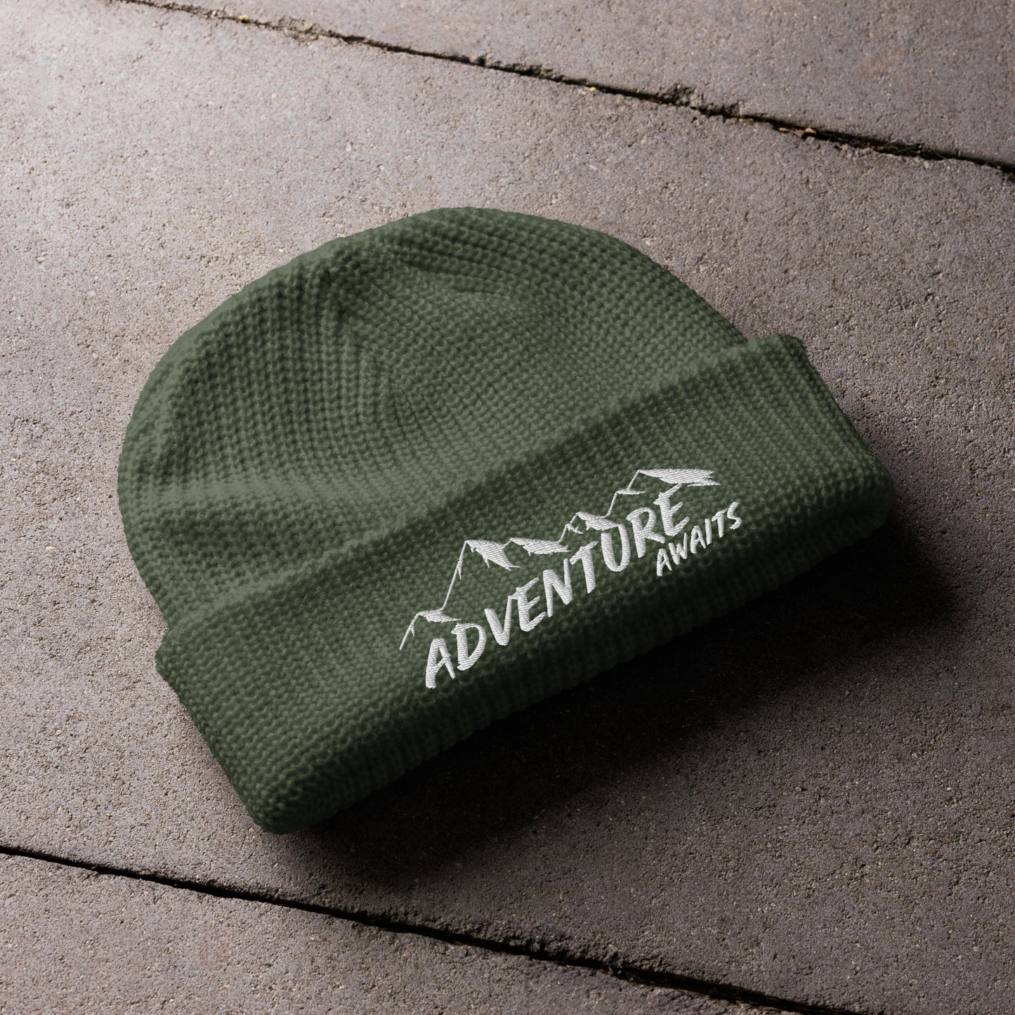 Adventure, Camping, Unisex Beanies, Beanies for men, Fisherman beanie
