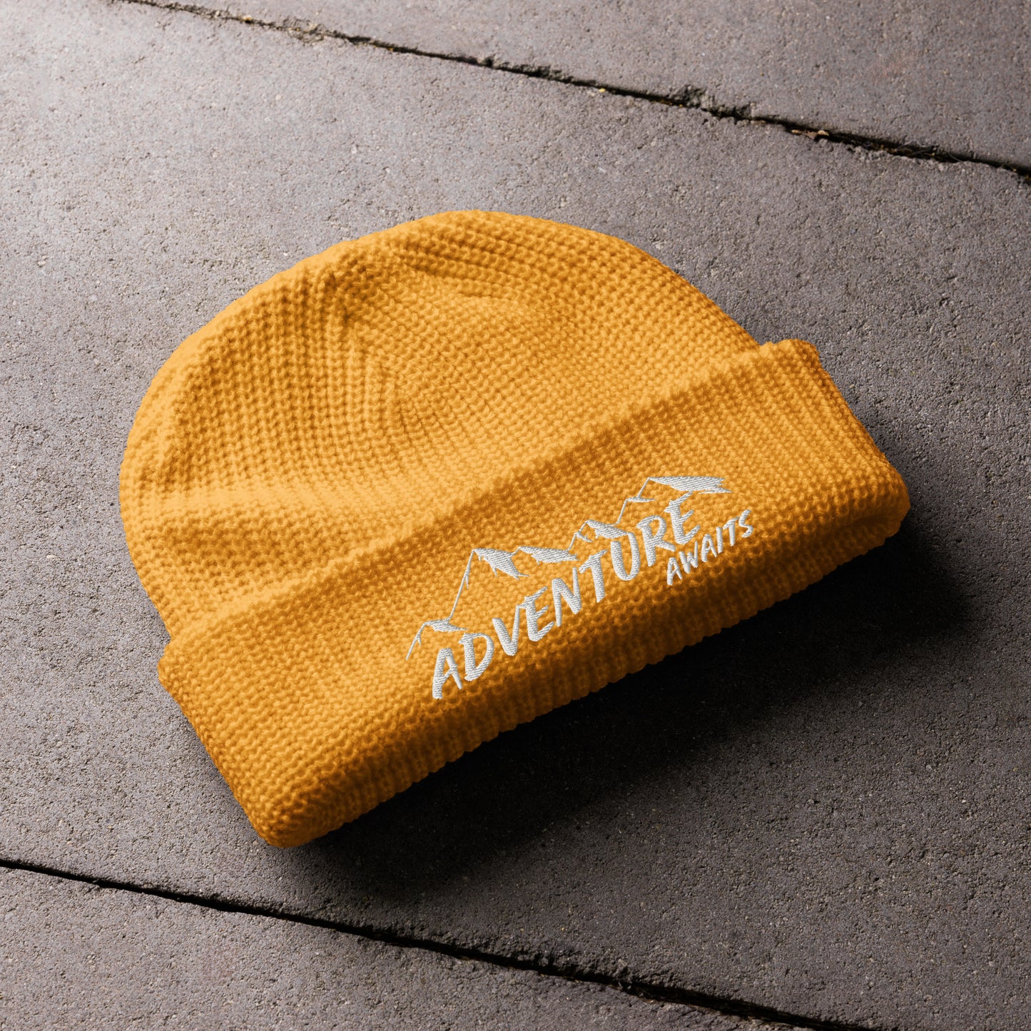 Adventure, Camping, Unisex Beanies, Beanies for men, Fisherman beanie