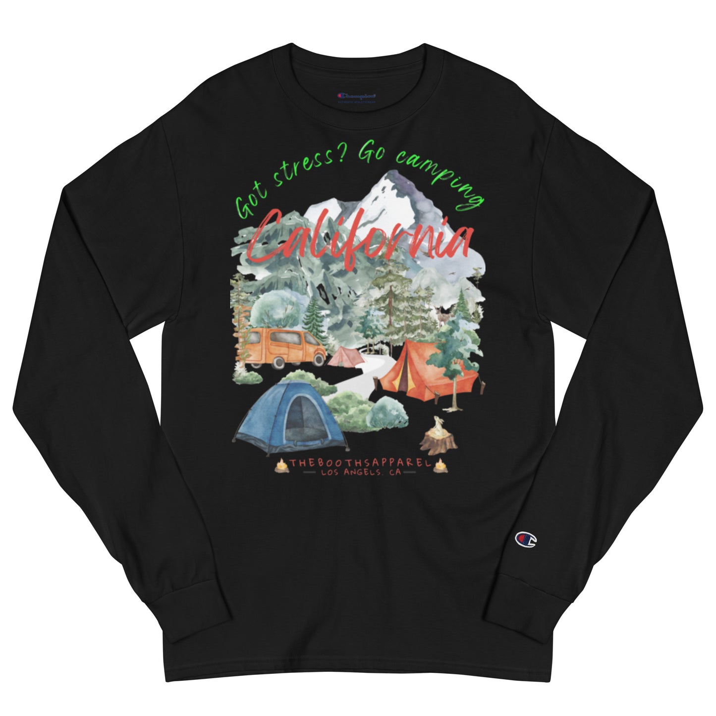 California Got Stress Champion Long Sleeve Shirt