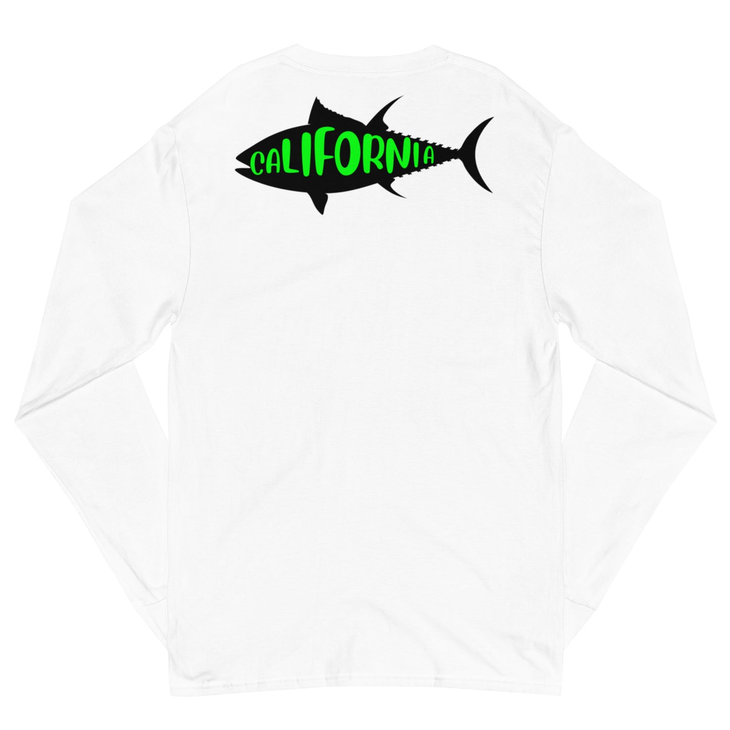 I'm a man of few words Fishing Dad, Champion Long Sleeve Shirt